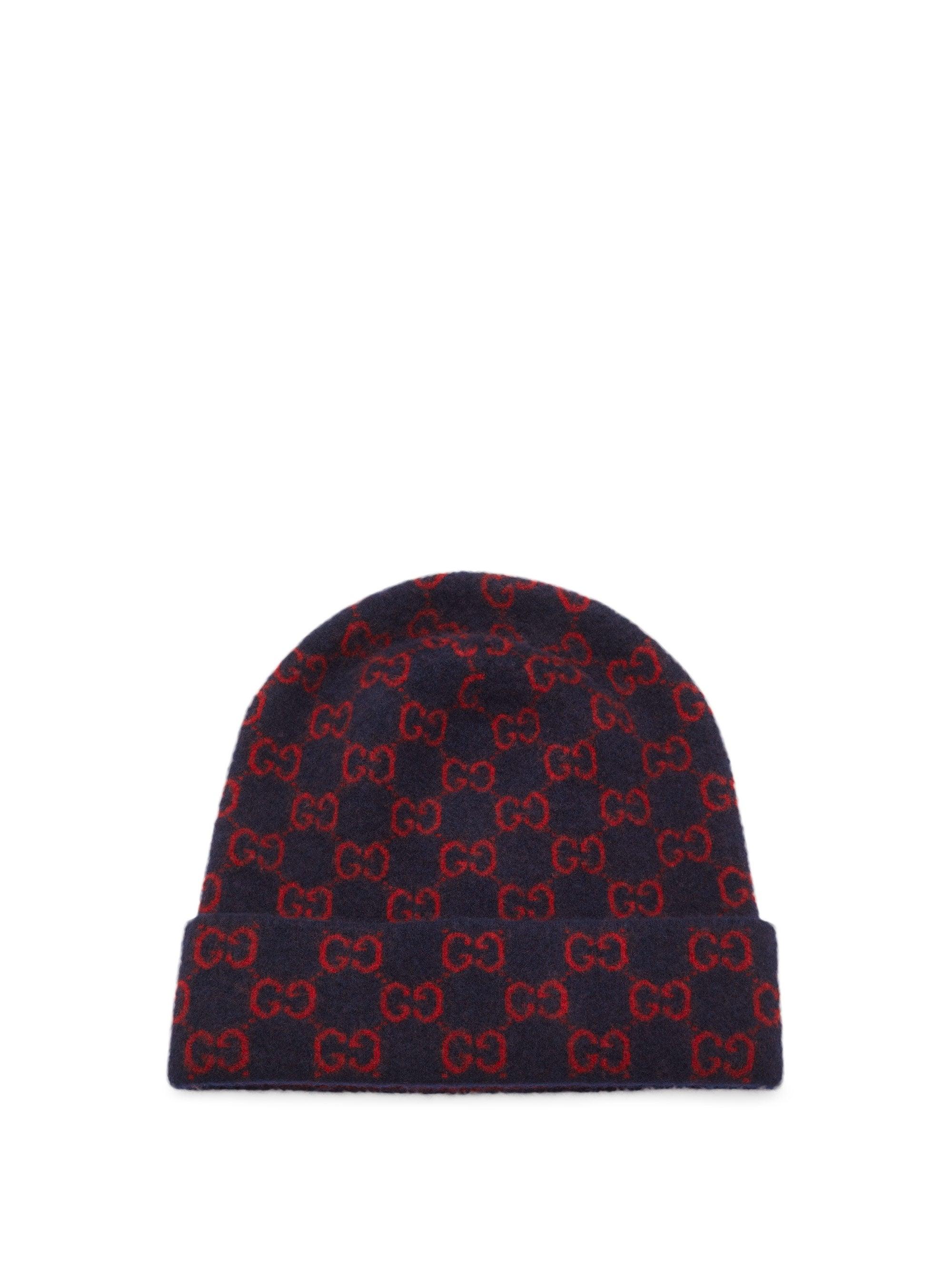 Gucci GG Logojacquard Wool Beanie Hat for Men Lyst