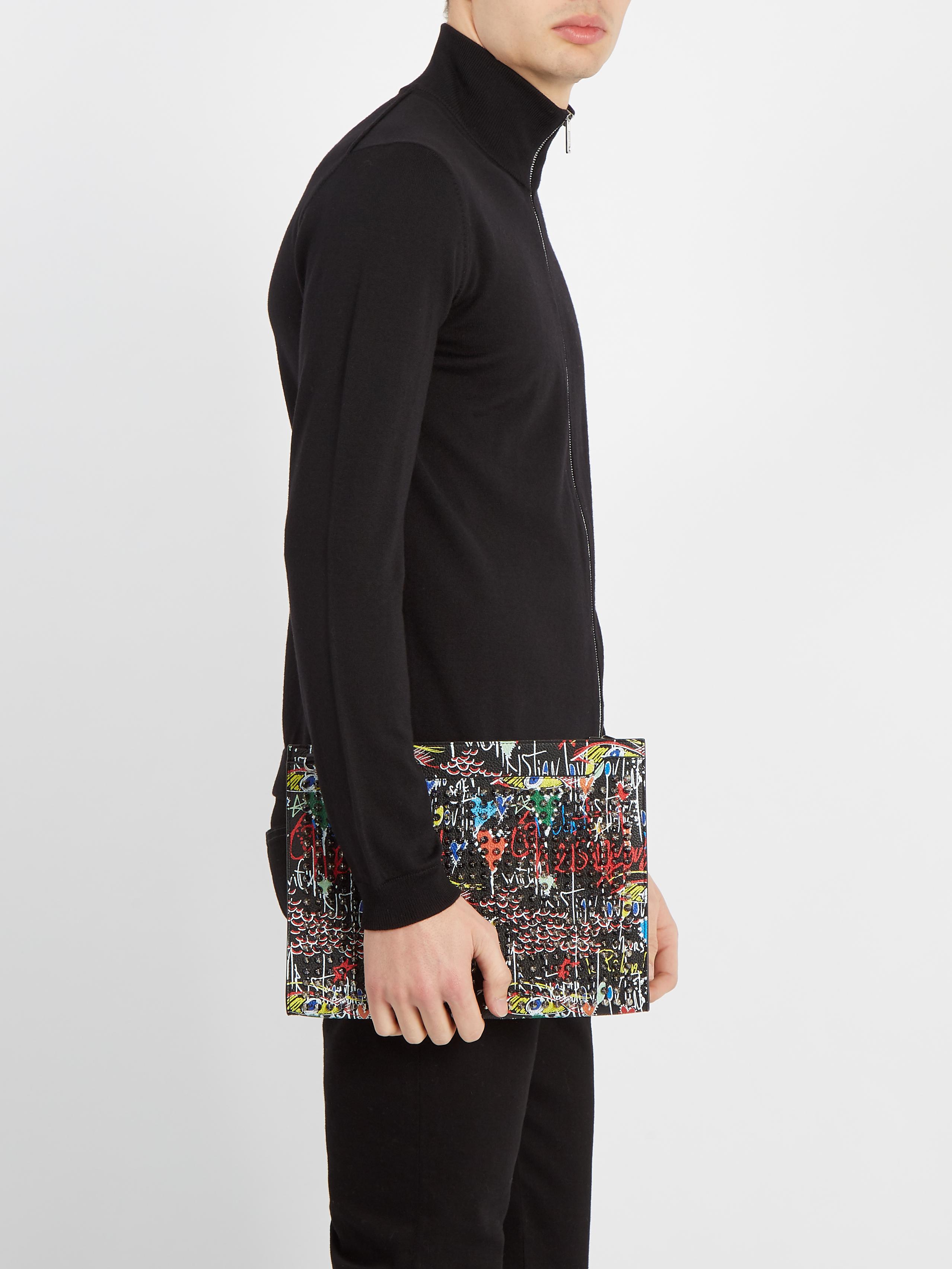 christian louboutin skypouch