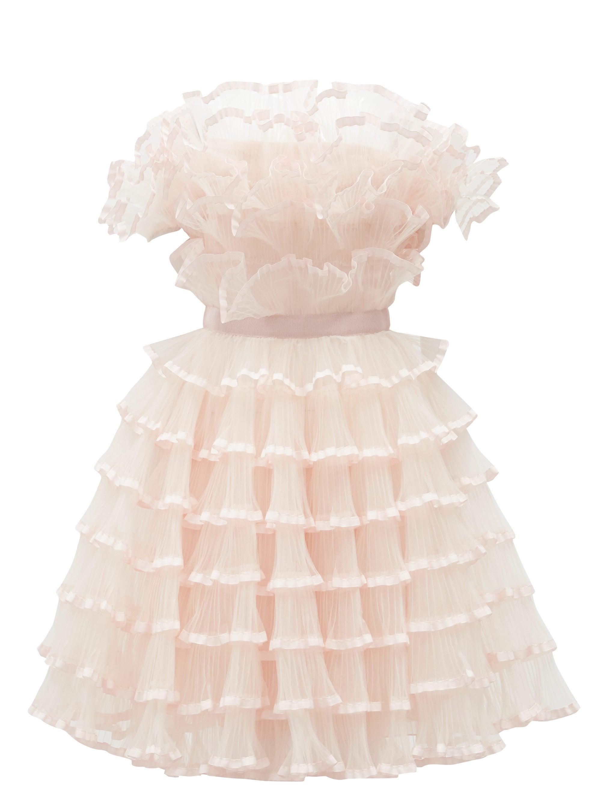 giambattista valli ruffle dress