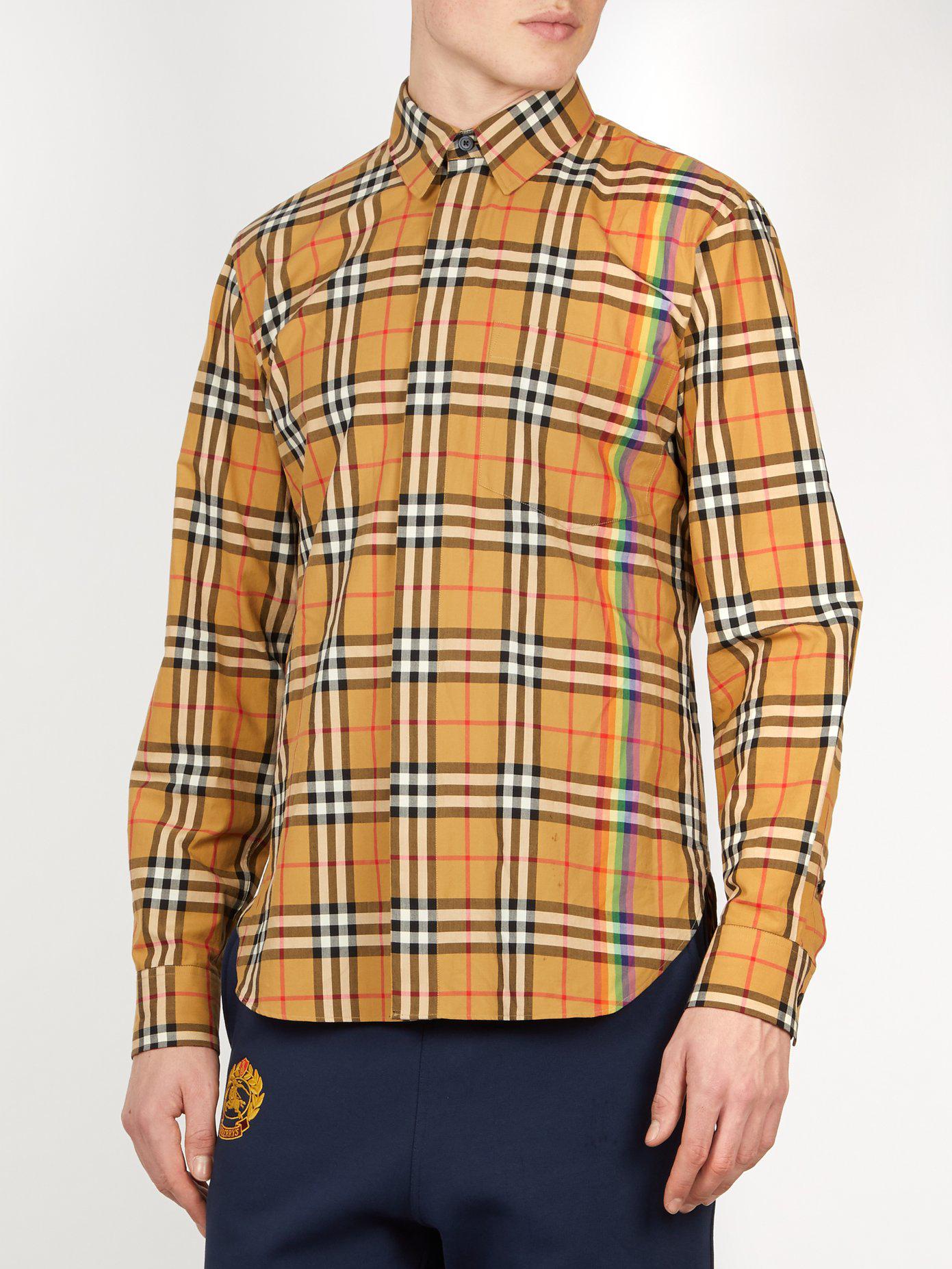 burberry rainbow shirt