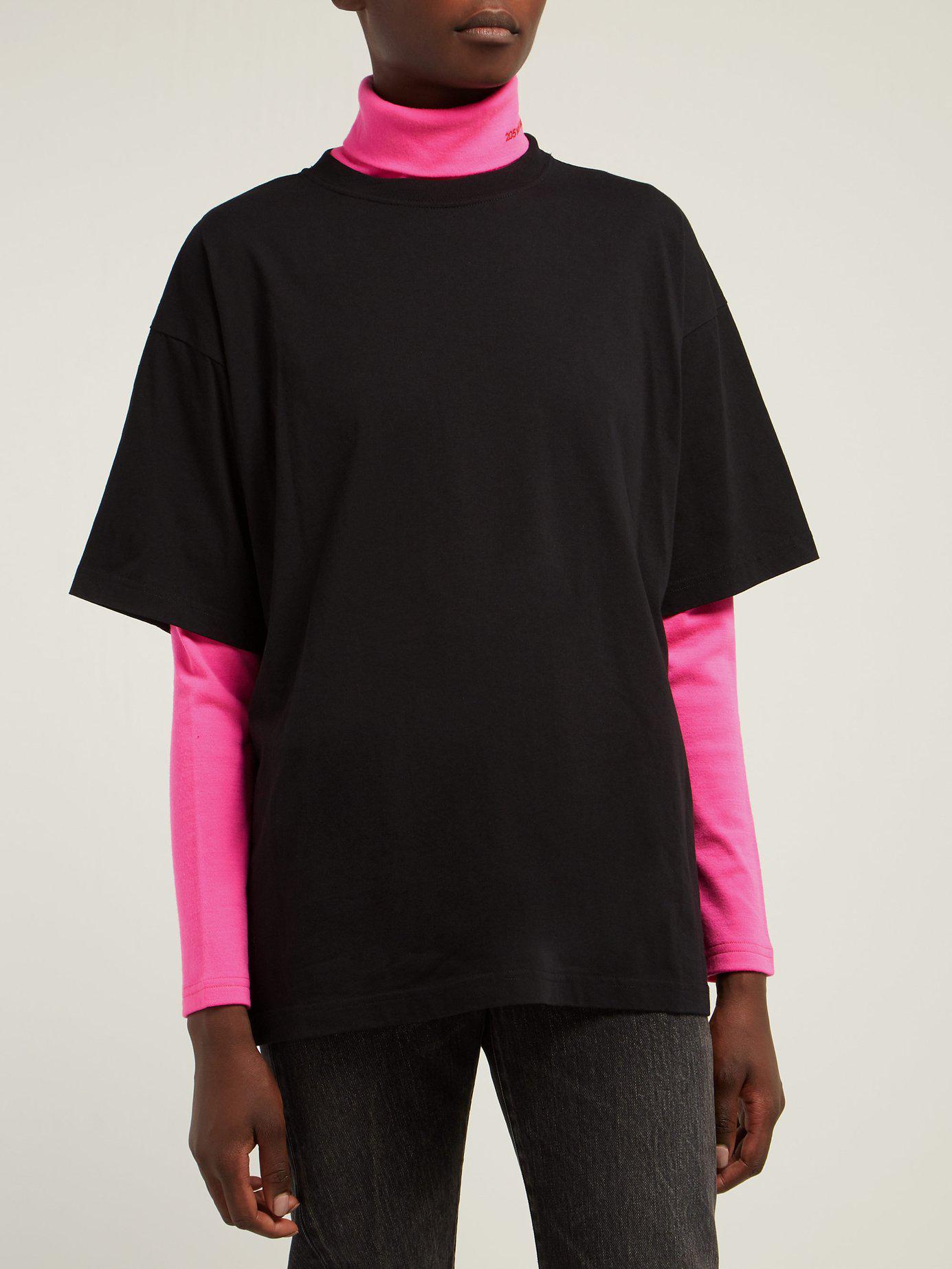 balenciaga i love techno t shirt