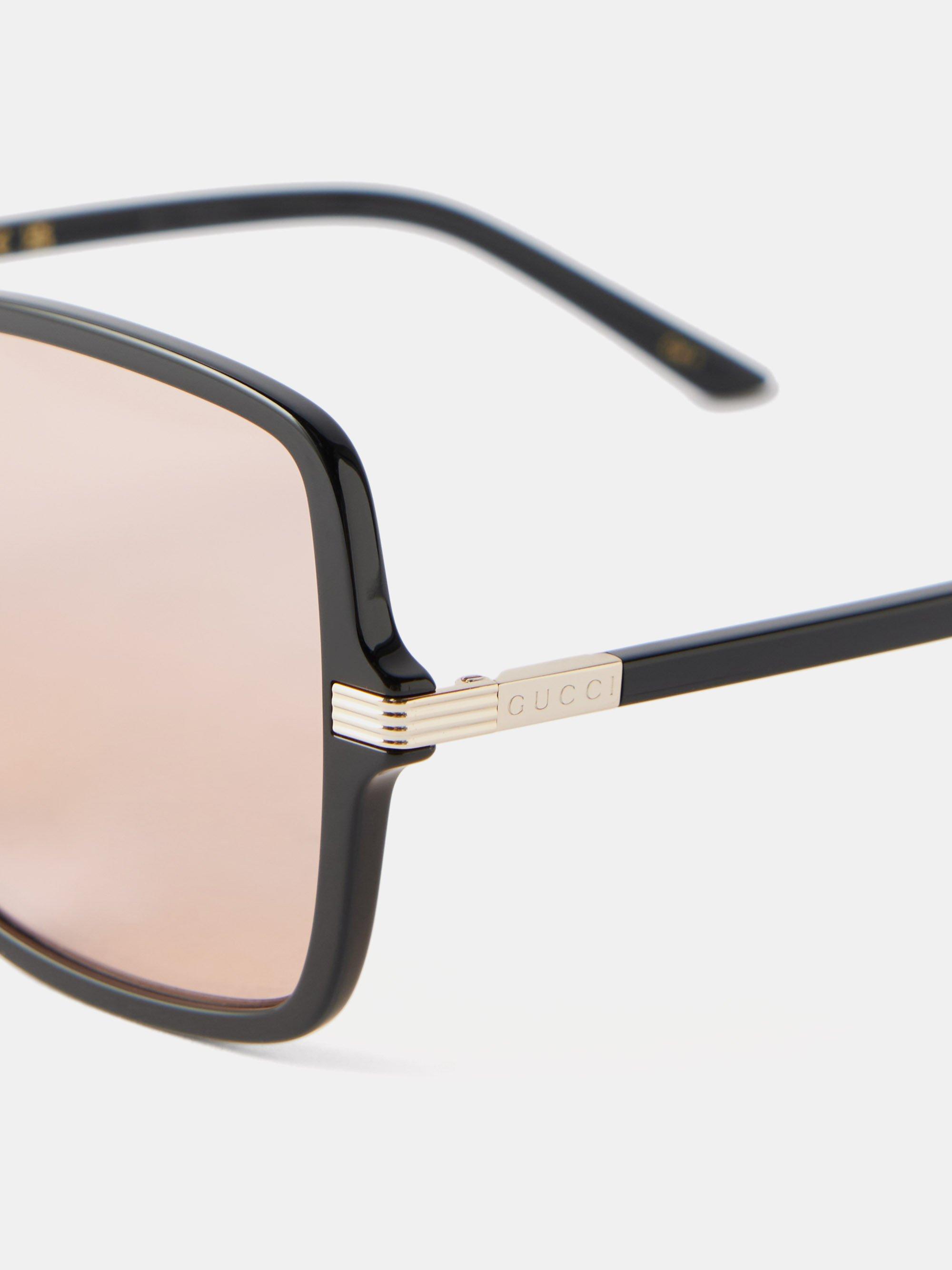 Lunette sales gucci oversize