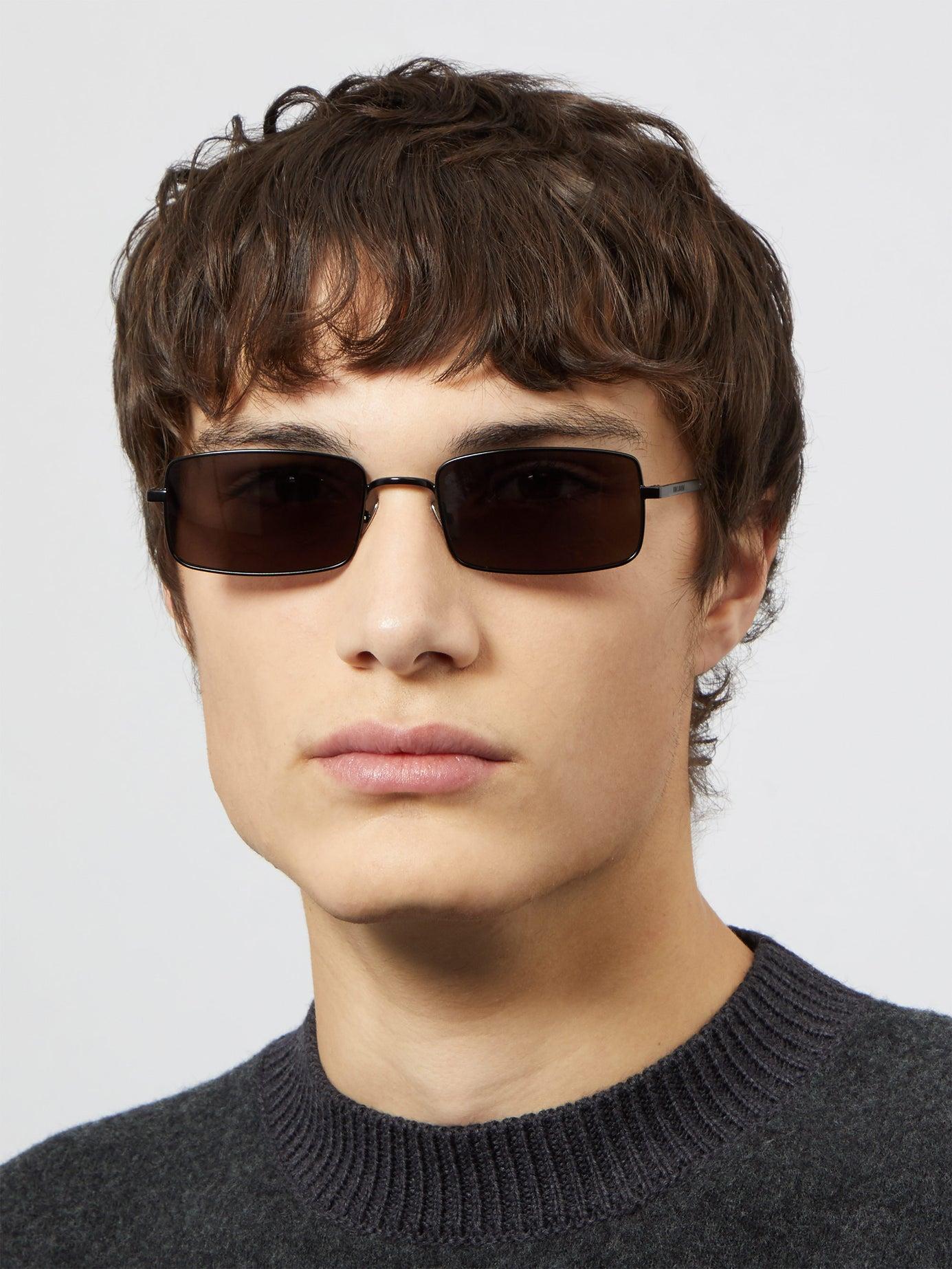 saint laurent rectangular sunglasses