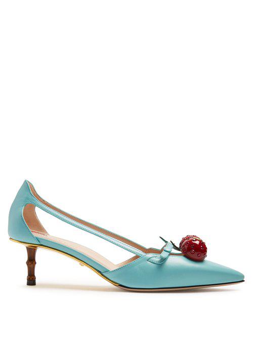 gucci cherry pump