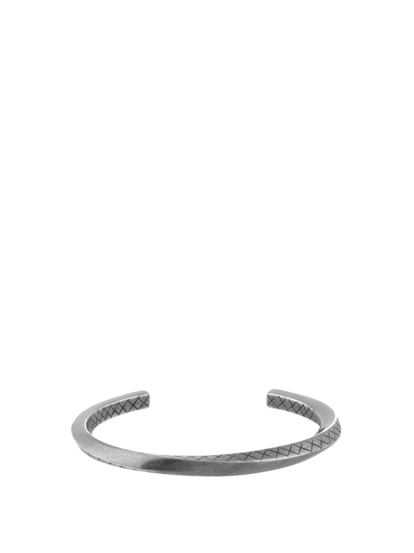 Bottega Veneta - Sterling Silver Chain Bracelet - Men - Silver - M