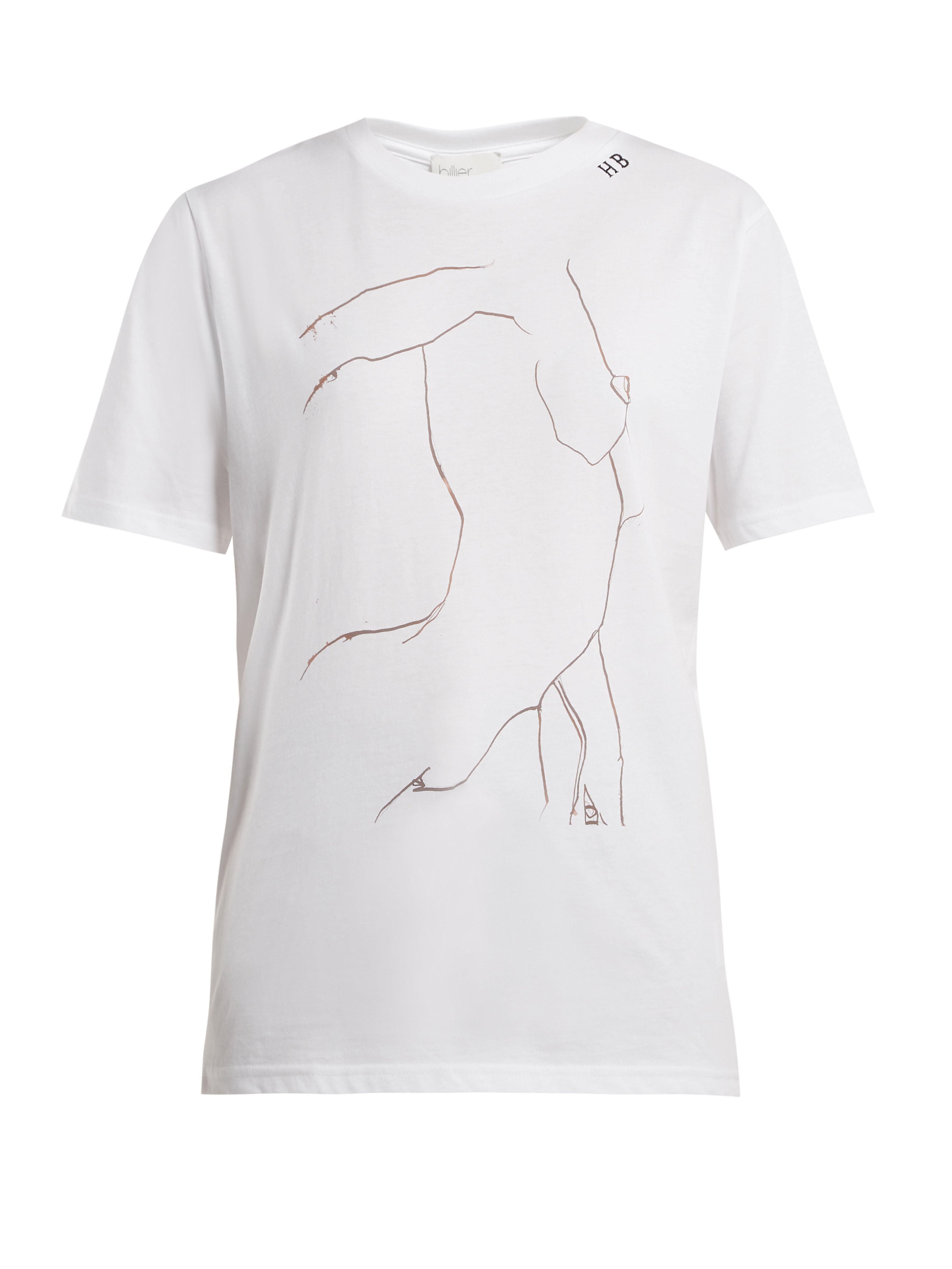 Ballet T-Shirts Four Colorfully Outlined Ballerina Silhouettes on Black Background 3dRose Alexis Design