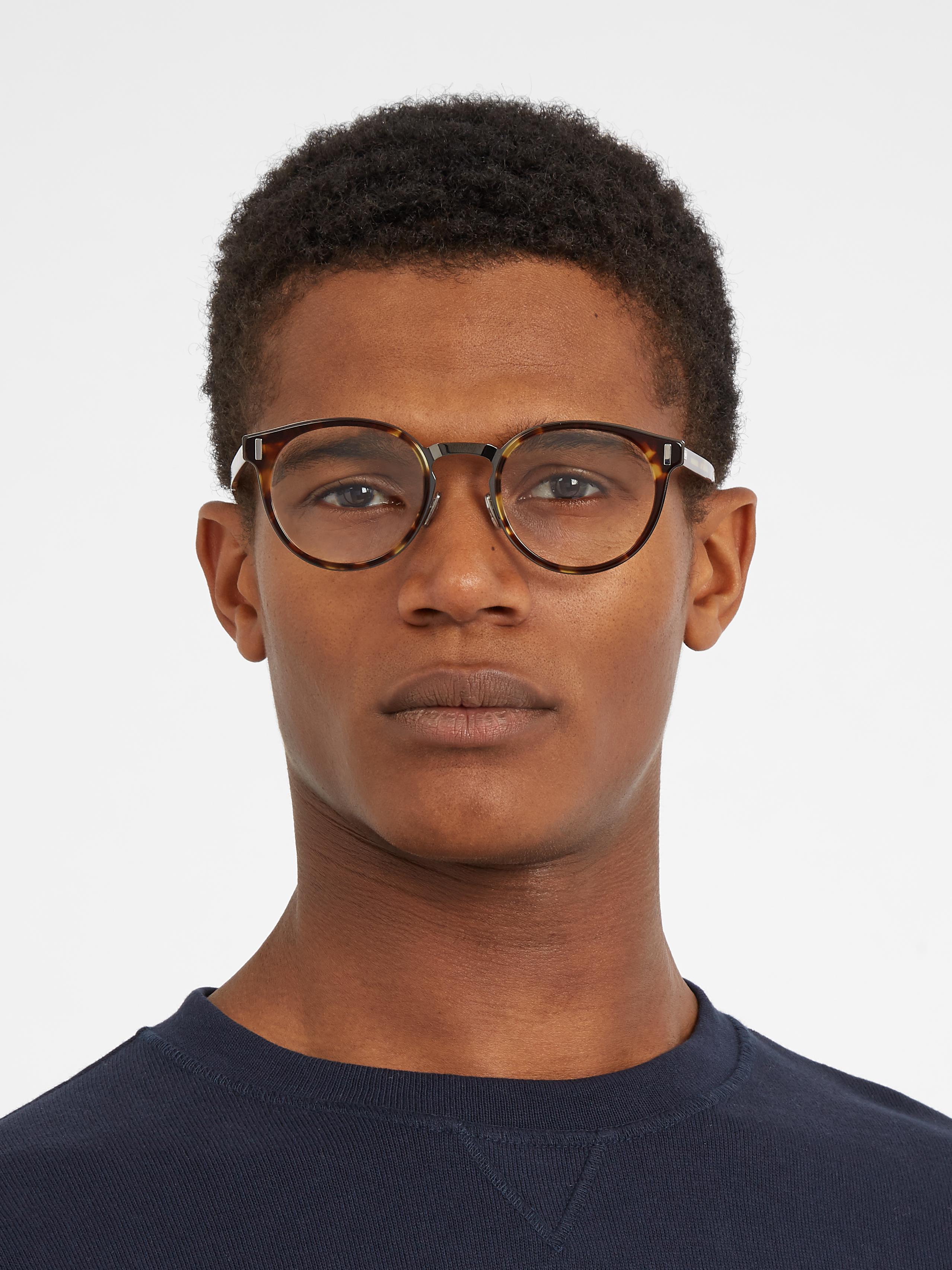 dior homme black tie glasses