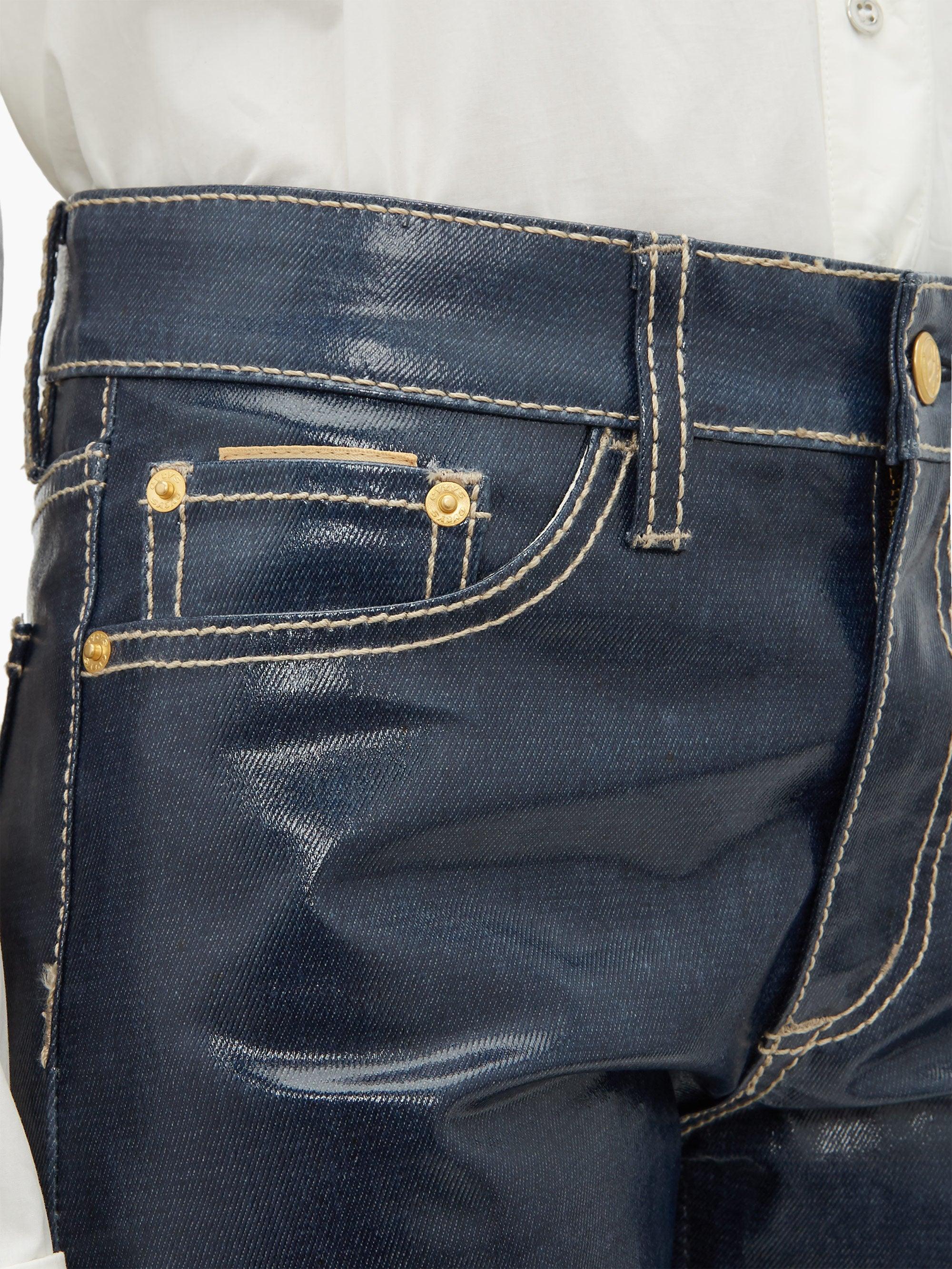 Eytys Cypress Coated Jeans in Blue | Lyst