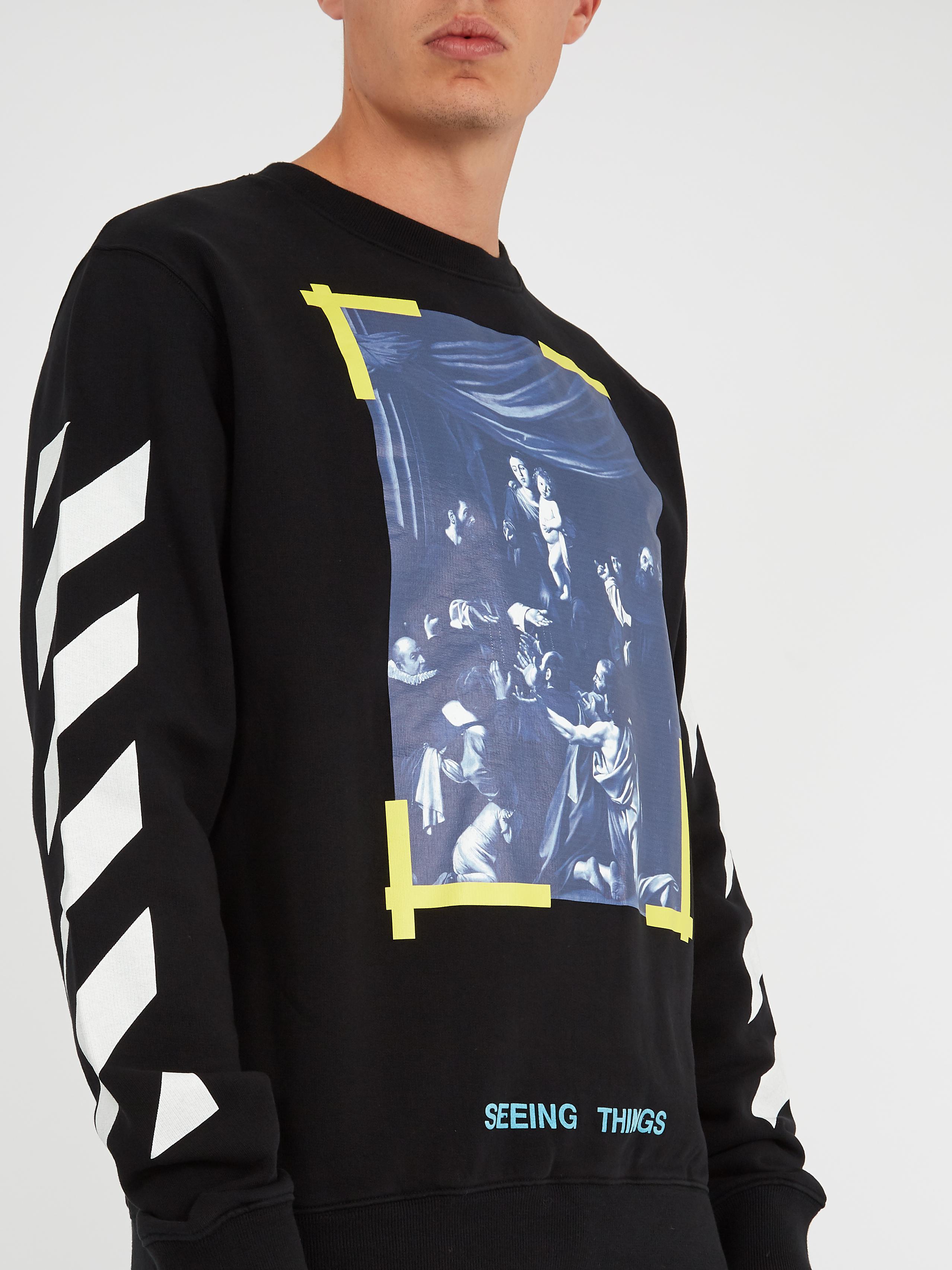 off white caravaggio sweatshirt