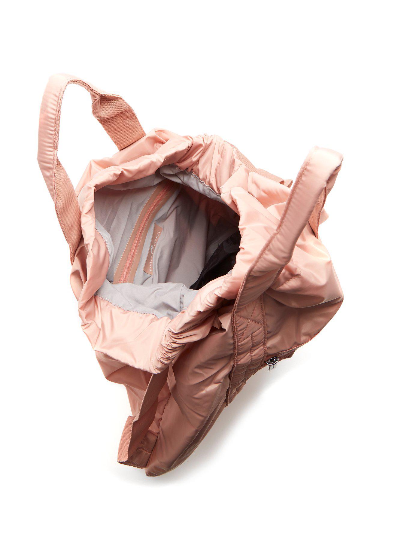 pink adidas drawstring bag