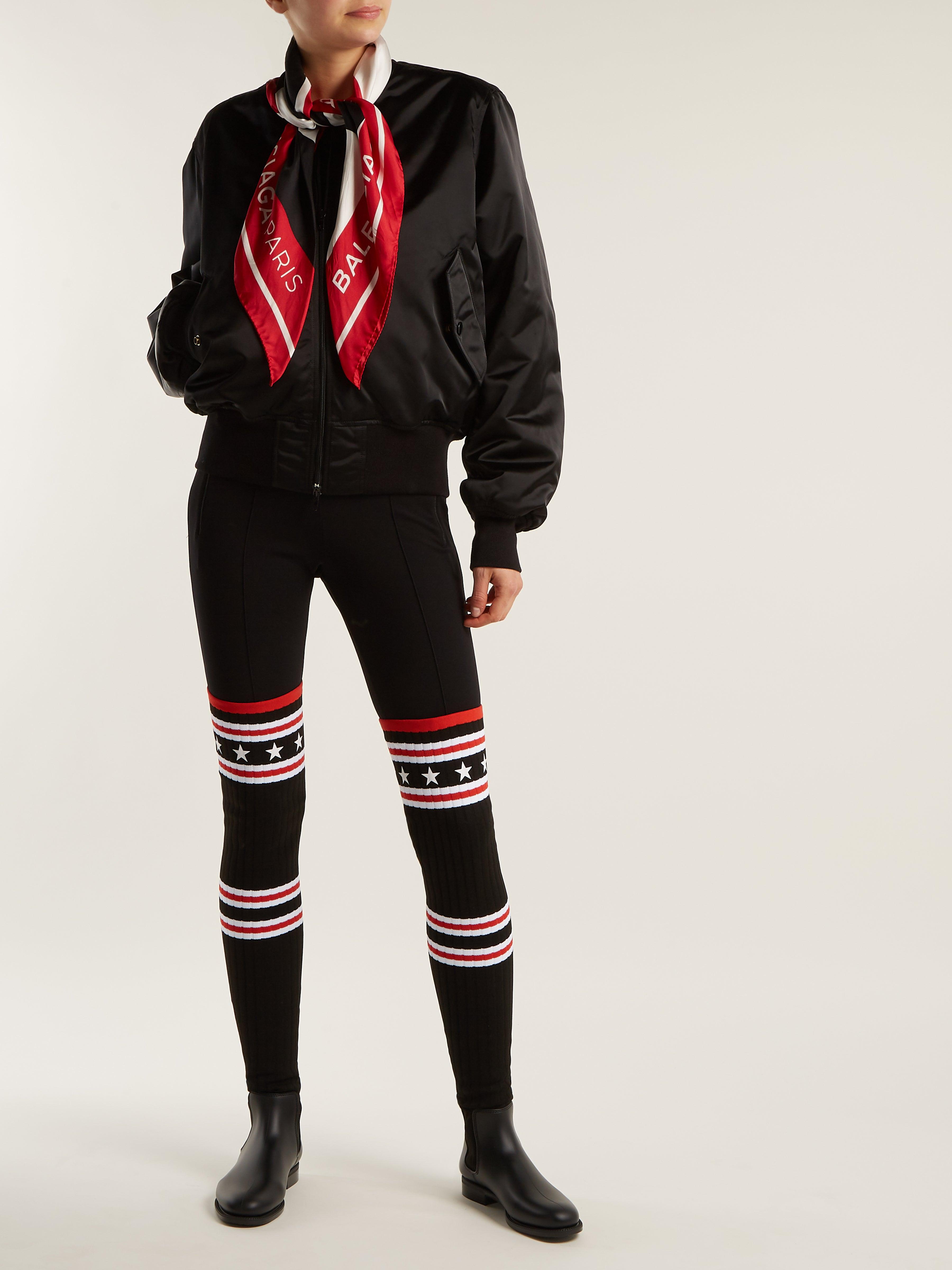 givenchy over the knee socks