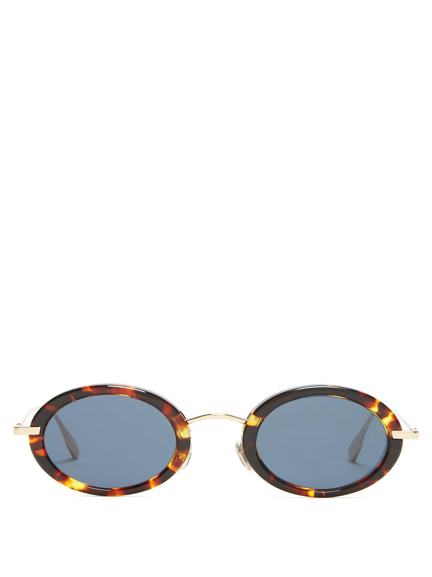 dior oval sunglasses