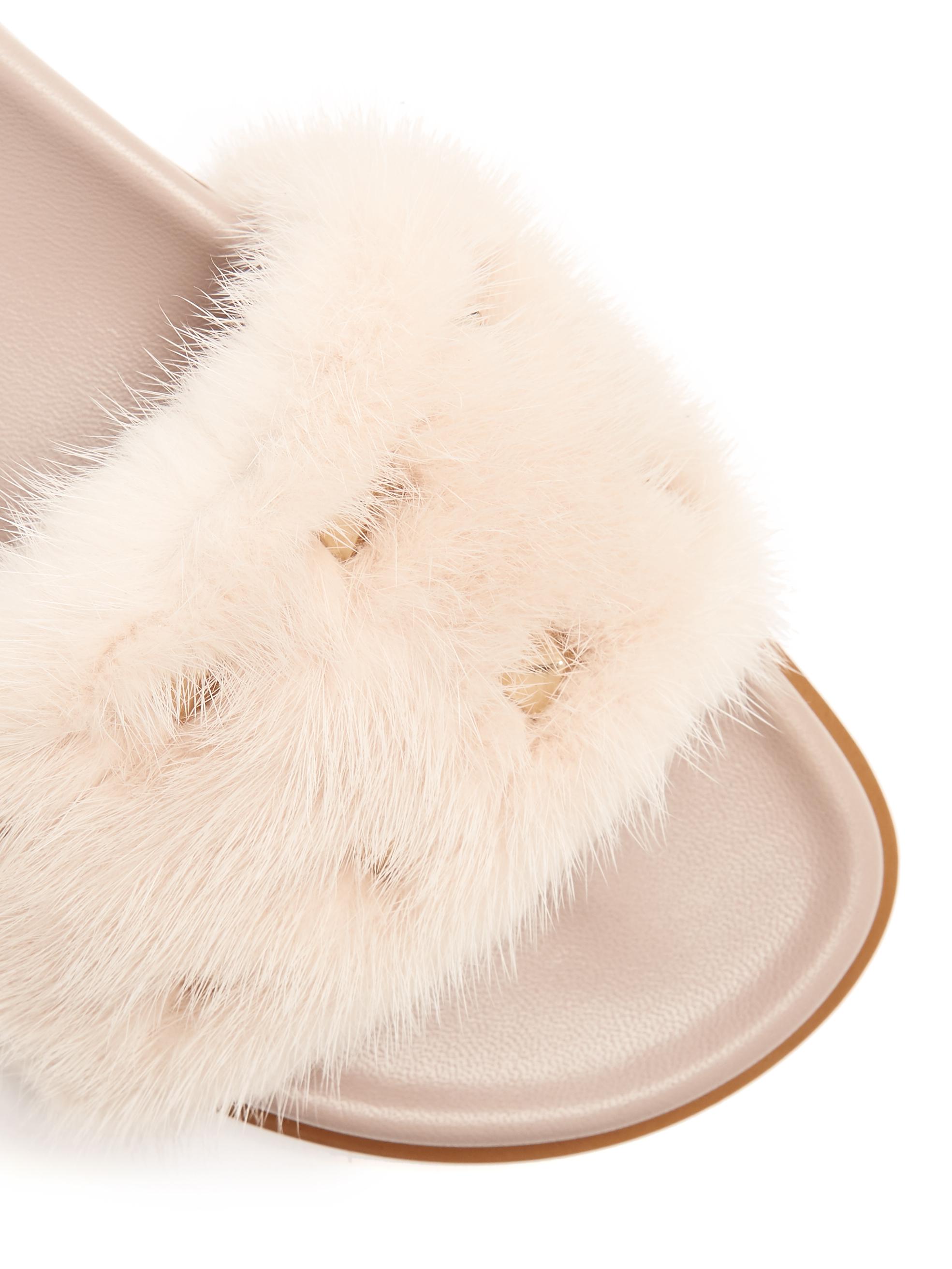 nude valentino slides