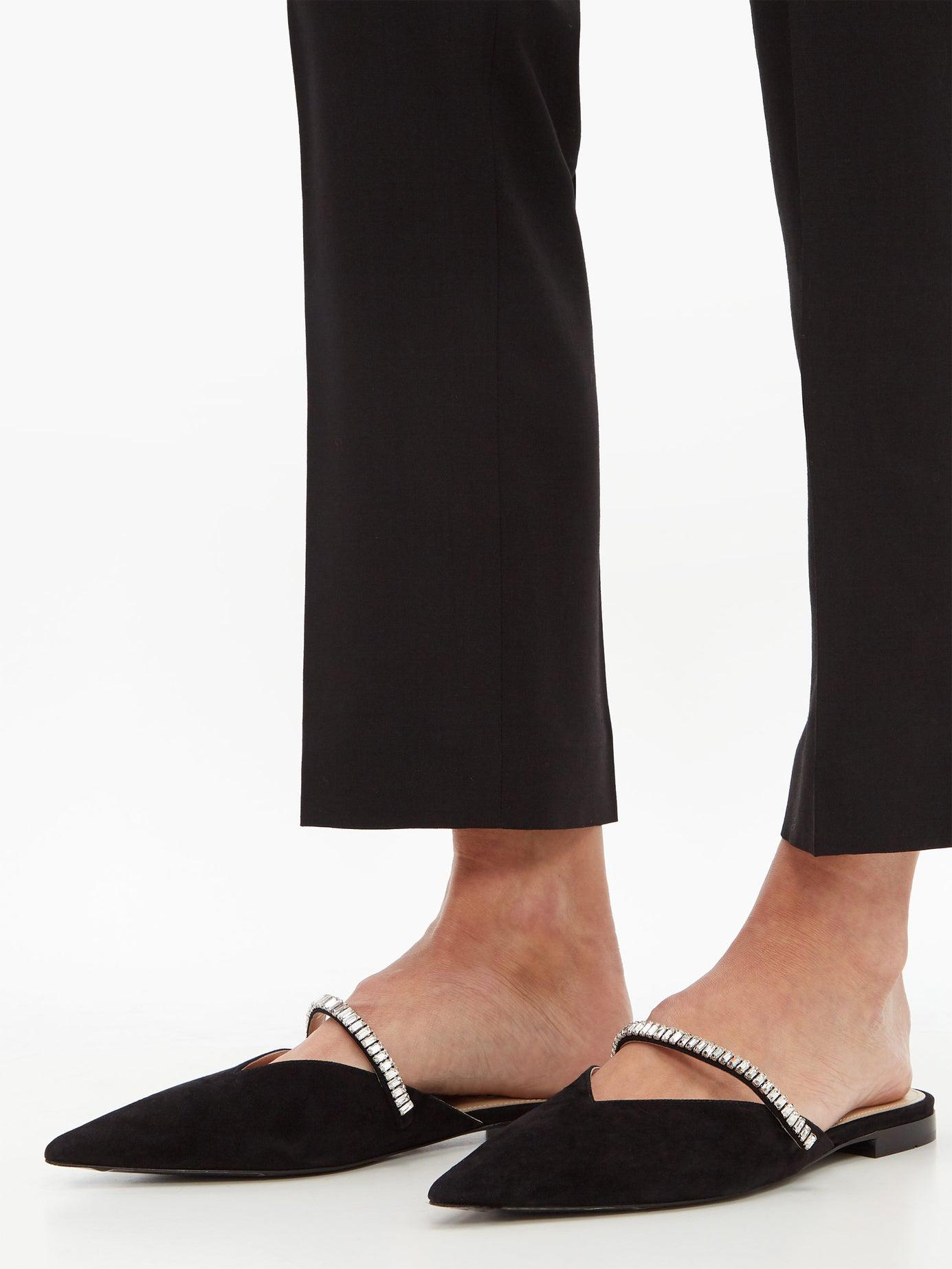 prada embellished mules