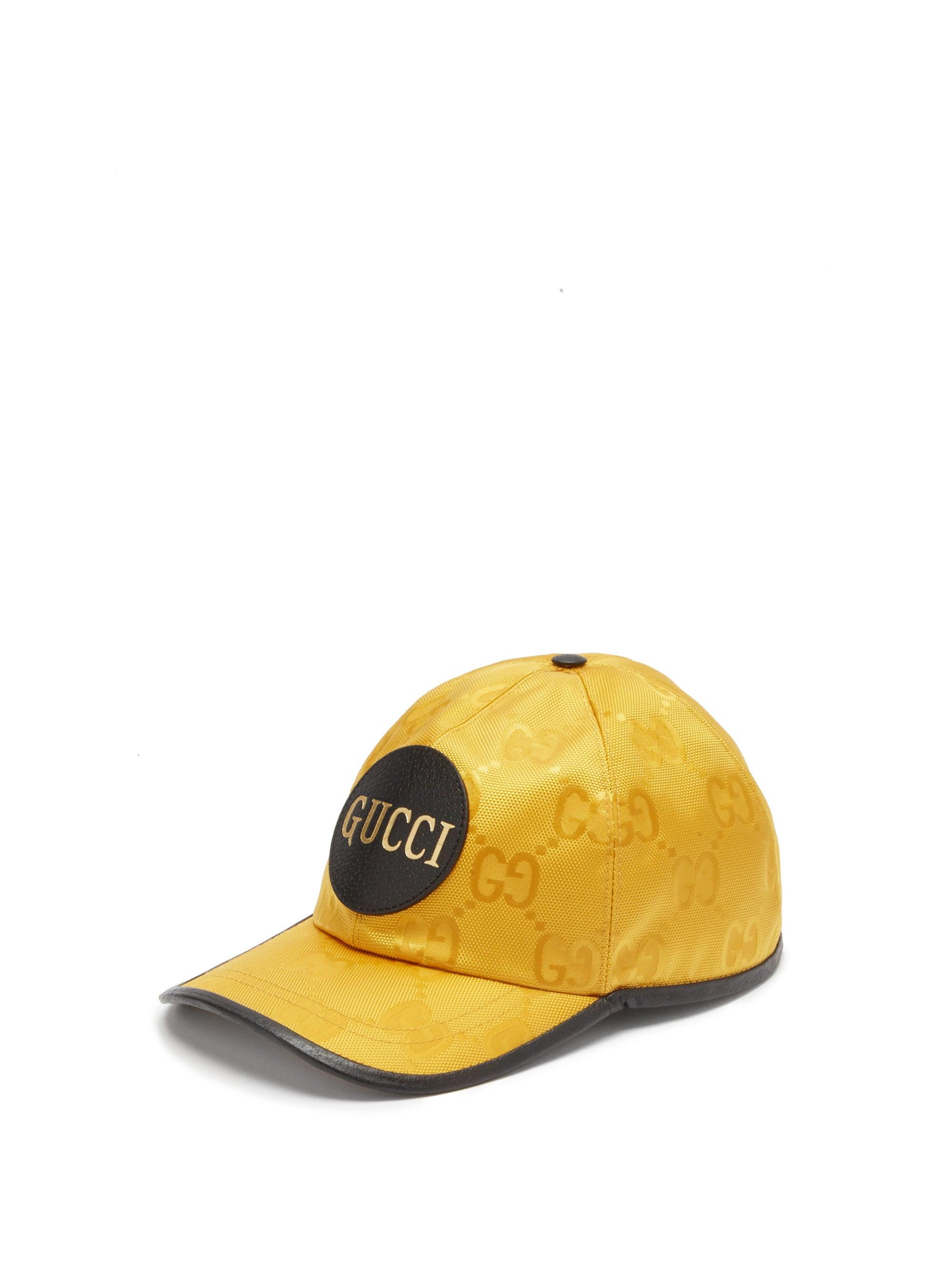 Gucci Synthetic Off The Grid Baseball Hat in Yellow for Men | Lyst
