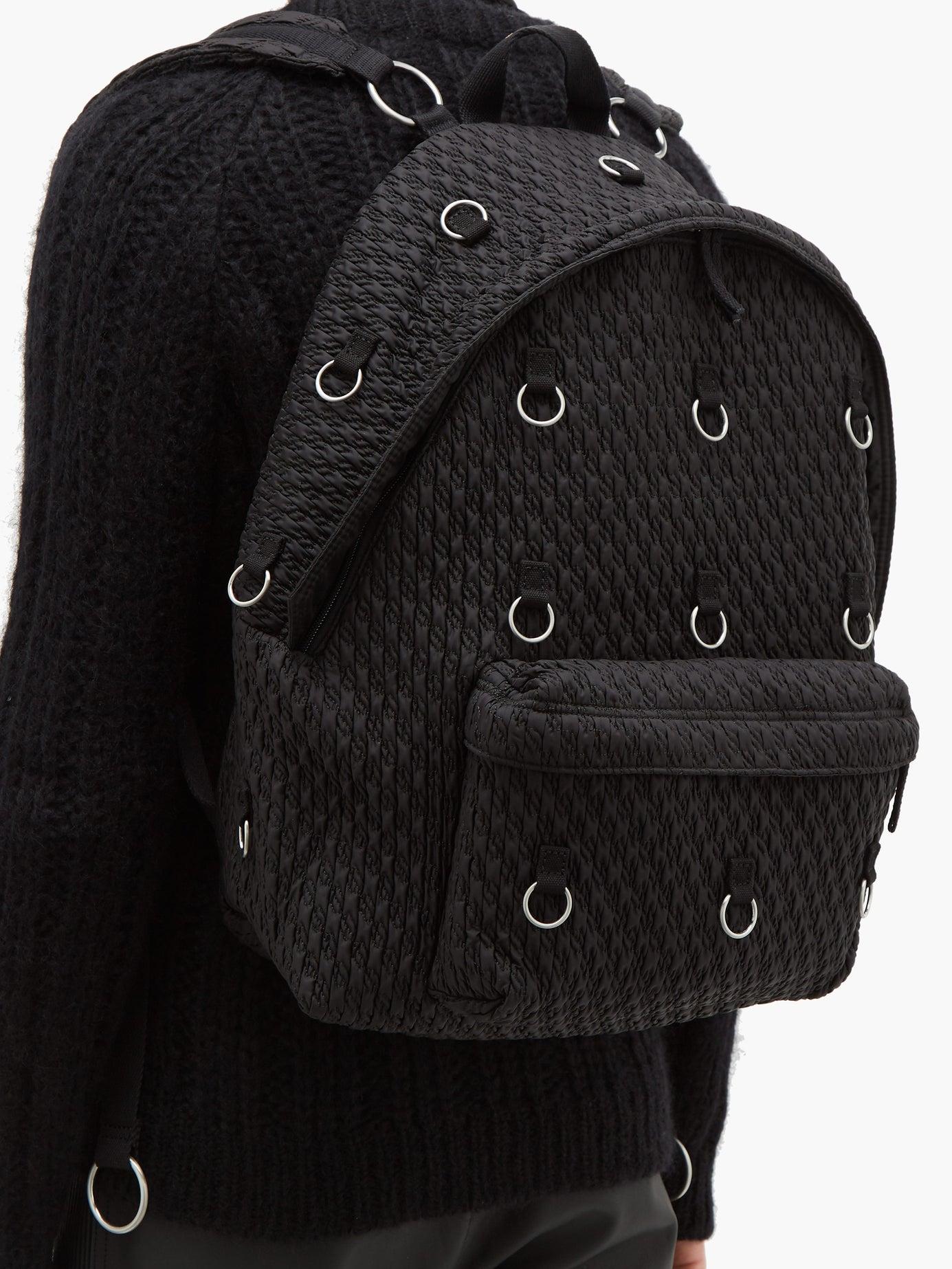 Eastpak X Raf Simons Patterned Ring Backpack in Black for Men