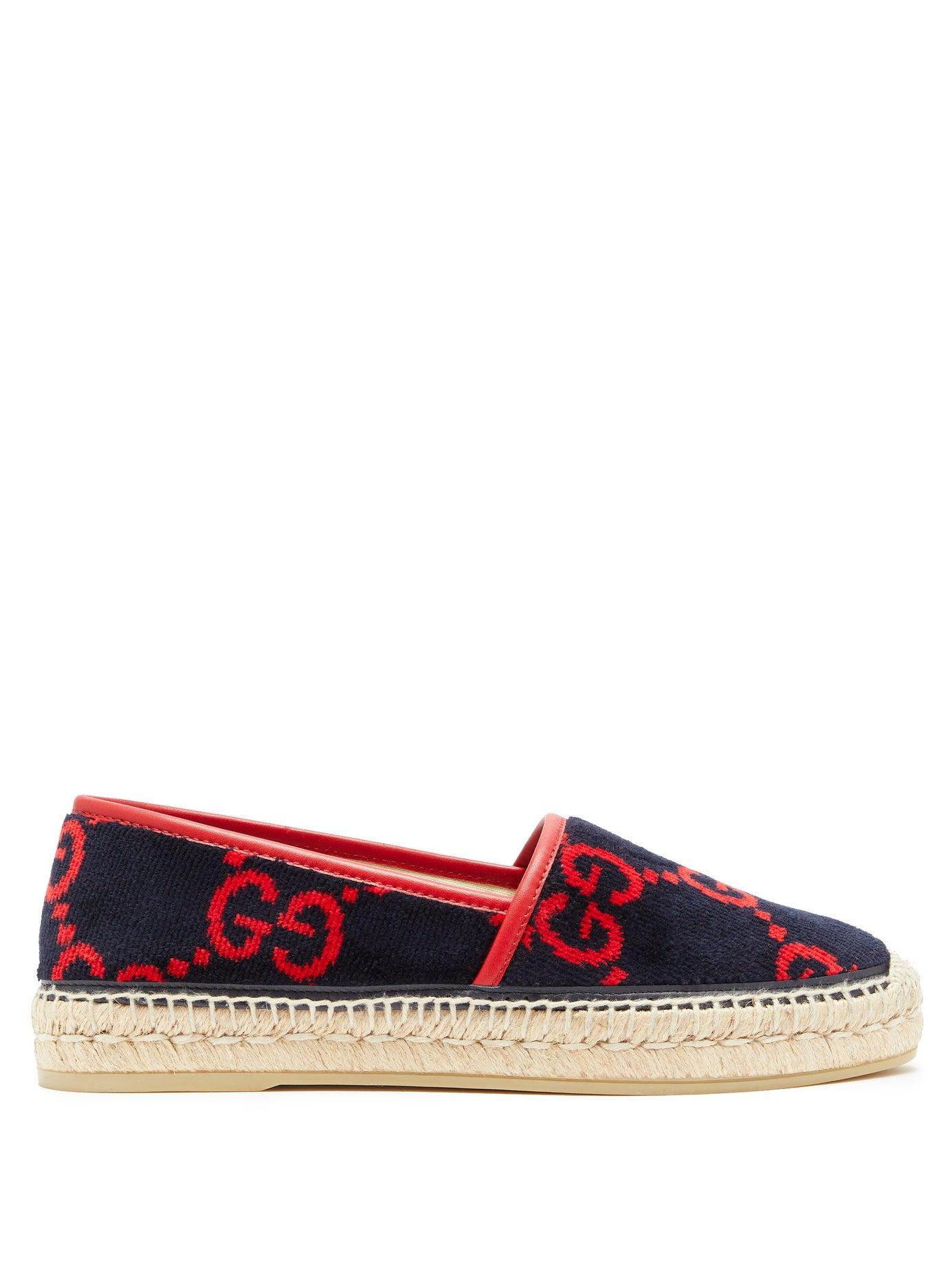 saks gucci espadrilles