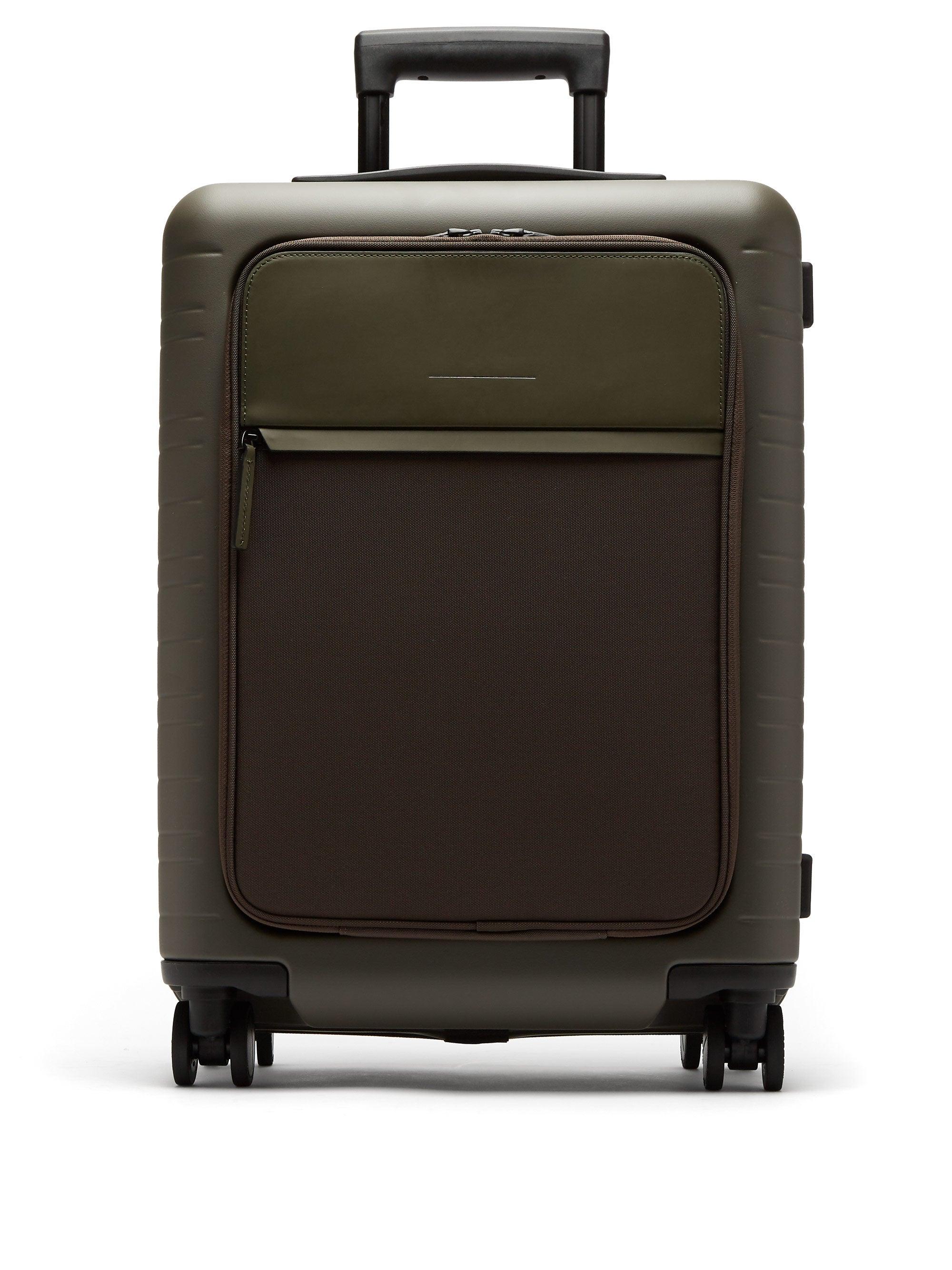 green cabin suitcase