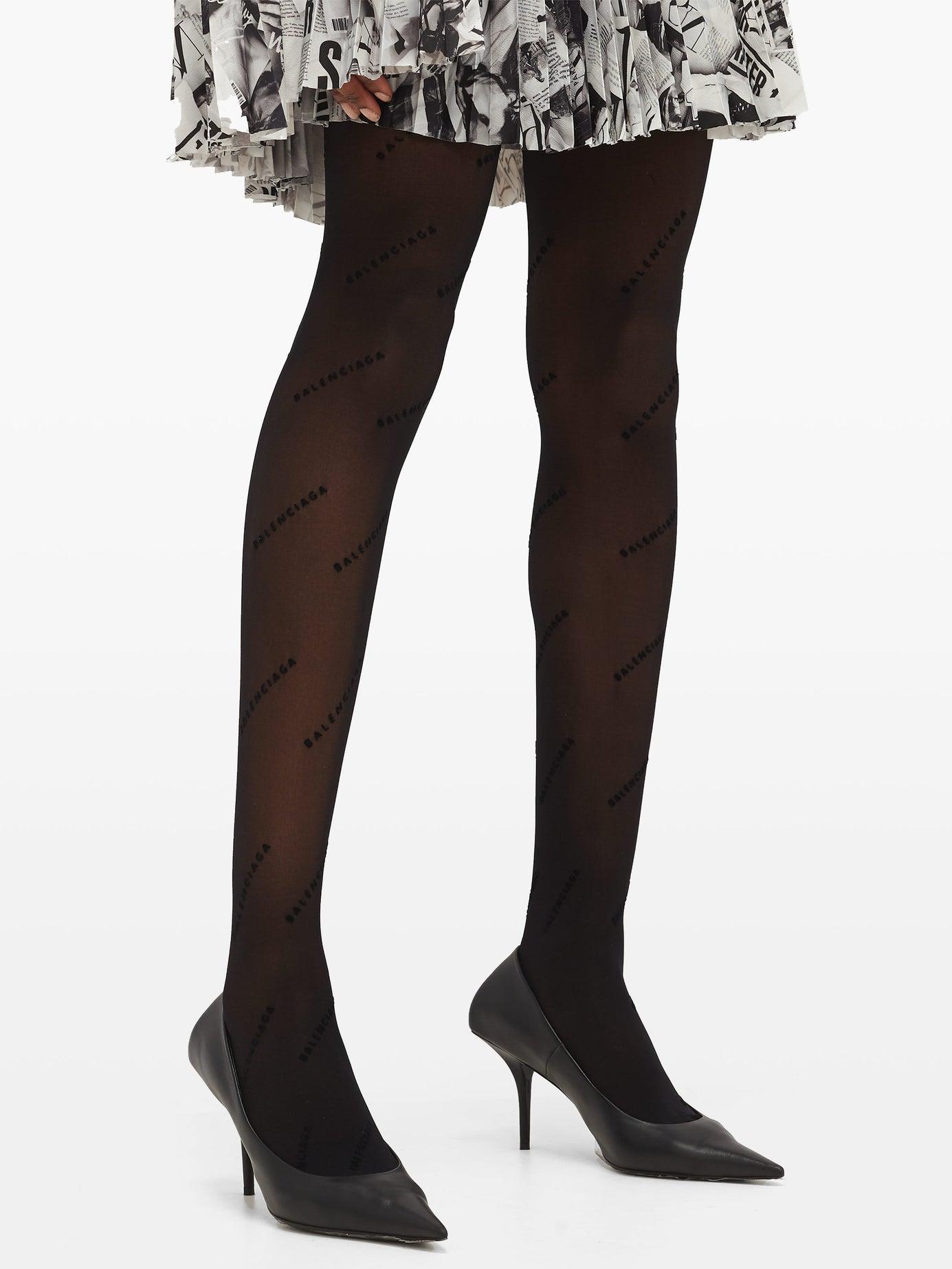 Balenciaga flocked tights Clearance