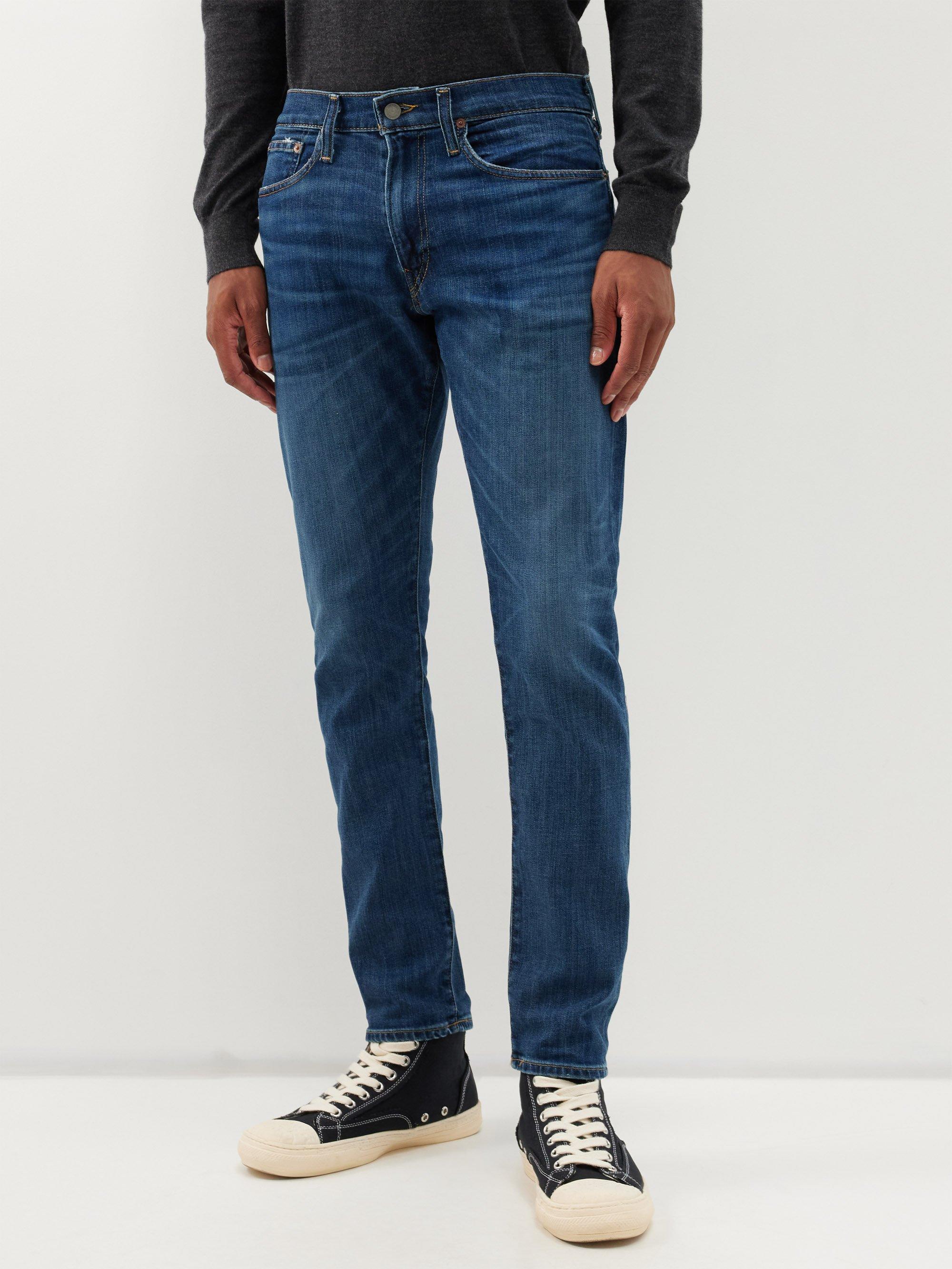 Polo Ralph Lauren Parkside Distressed Straight-leg Jeans in Blue for ...