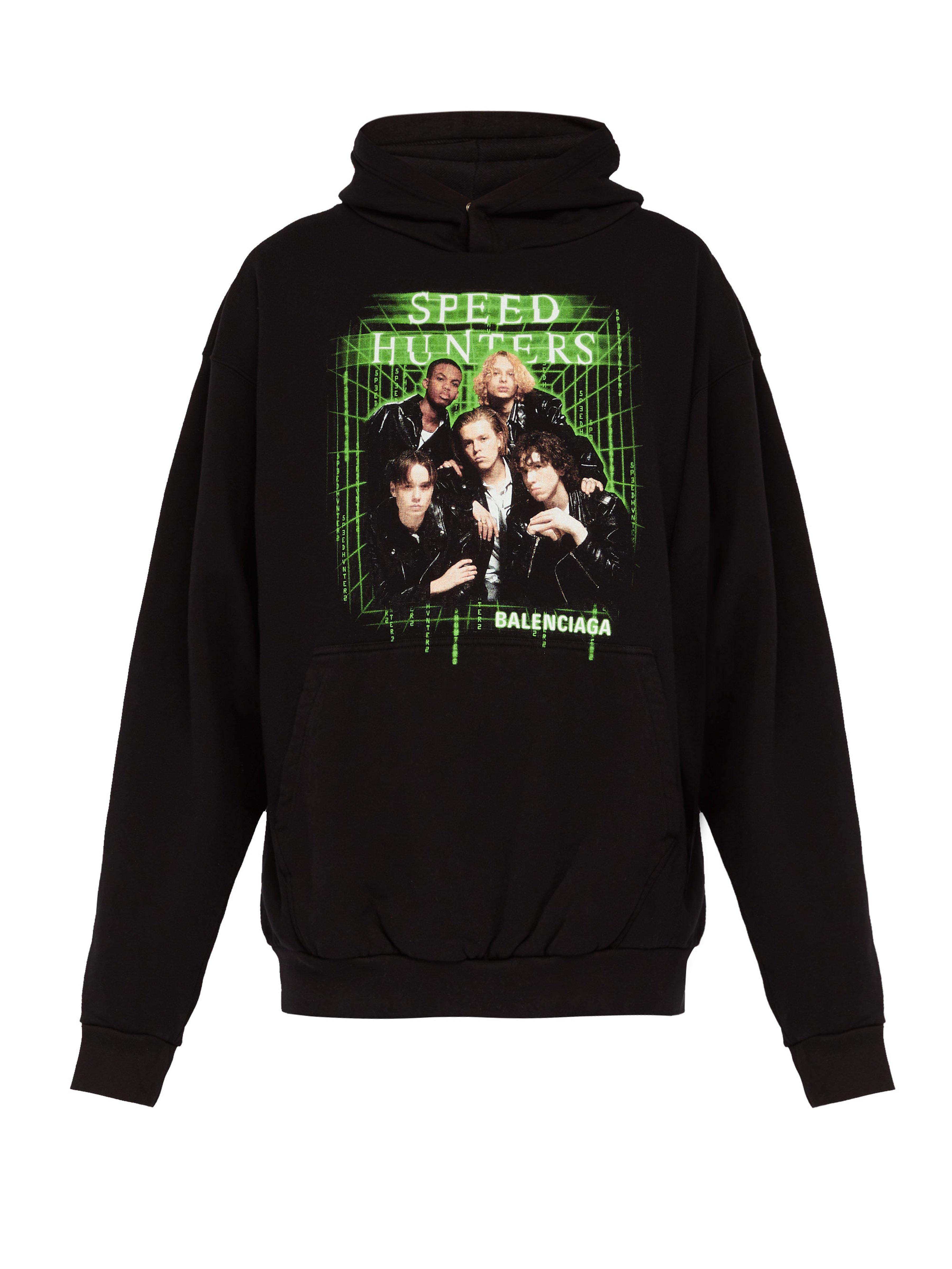 Balenciaga Speed Hunter Hoodie in Black for Men | Lyst UK
