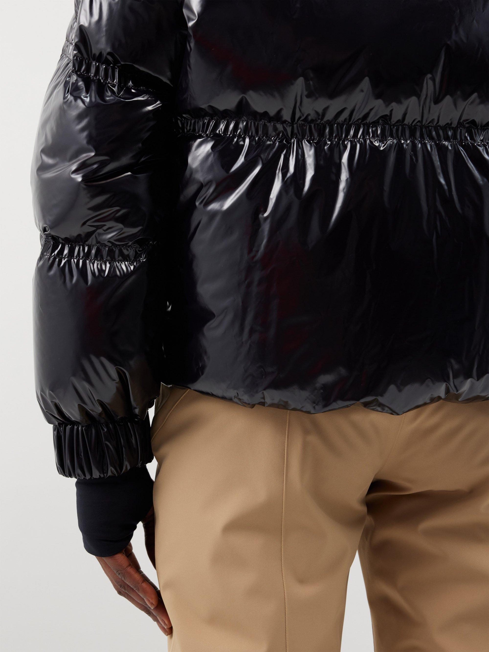 Moncler wet 2024 look jacket