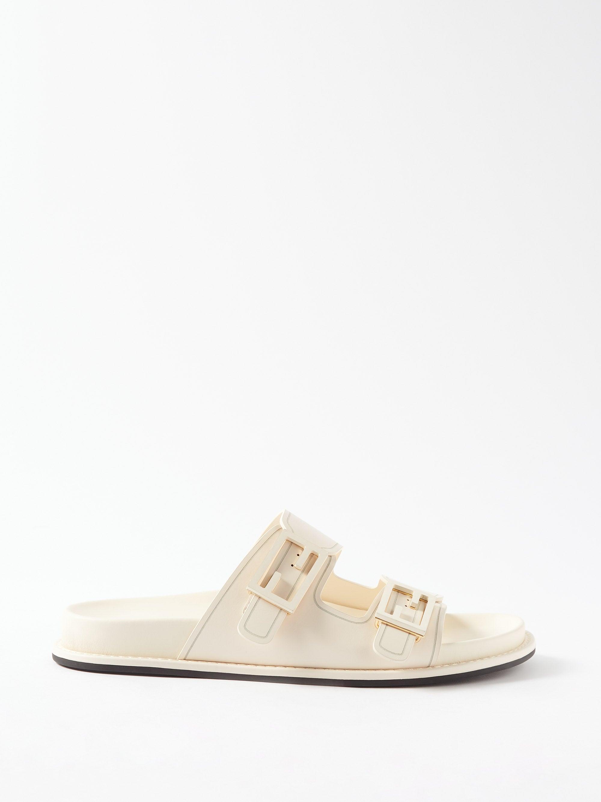 Fendi buckle sandals sale