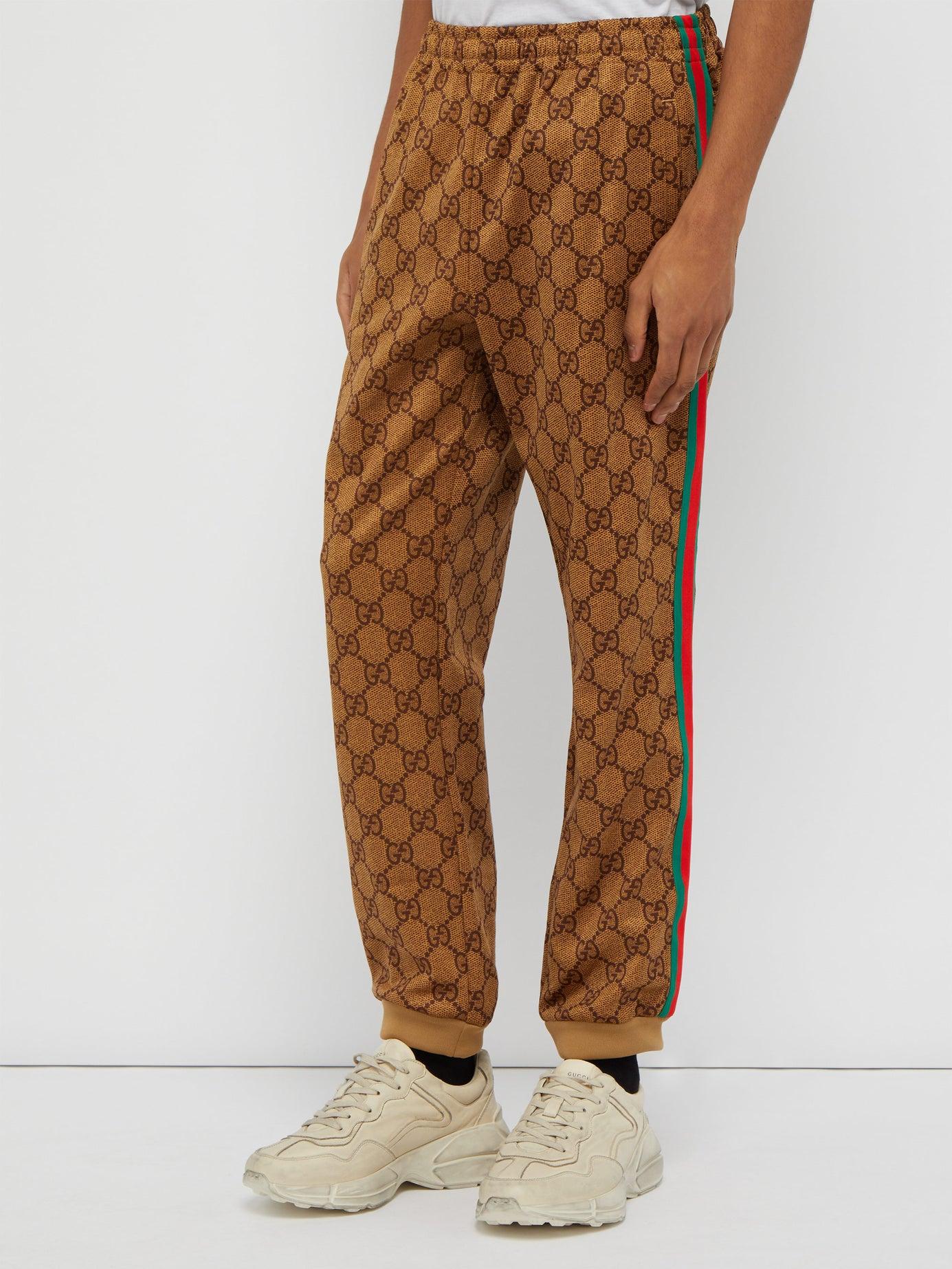 gucci stripe pants