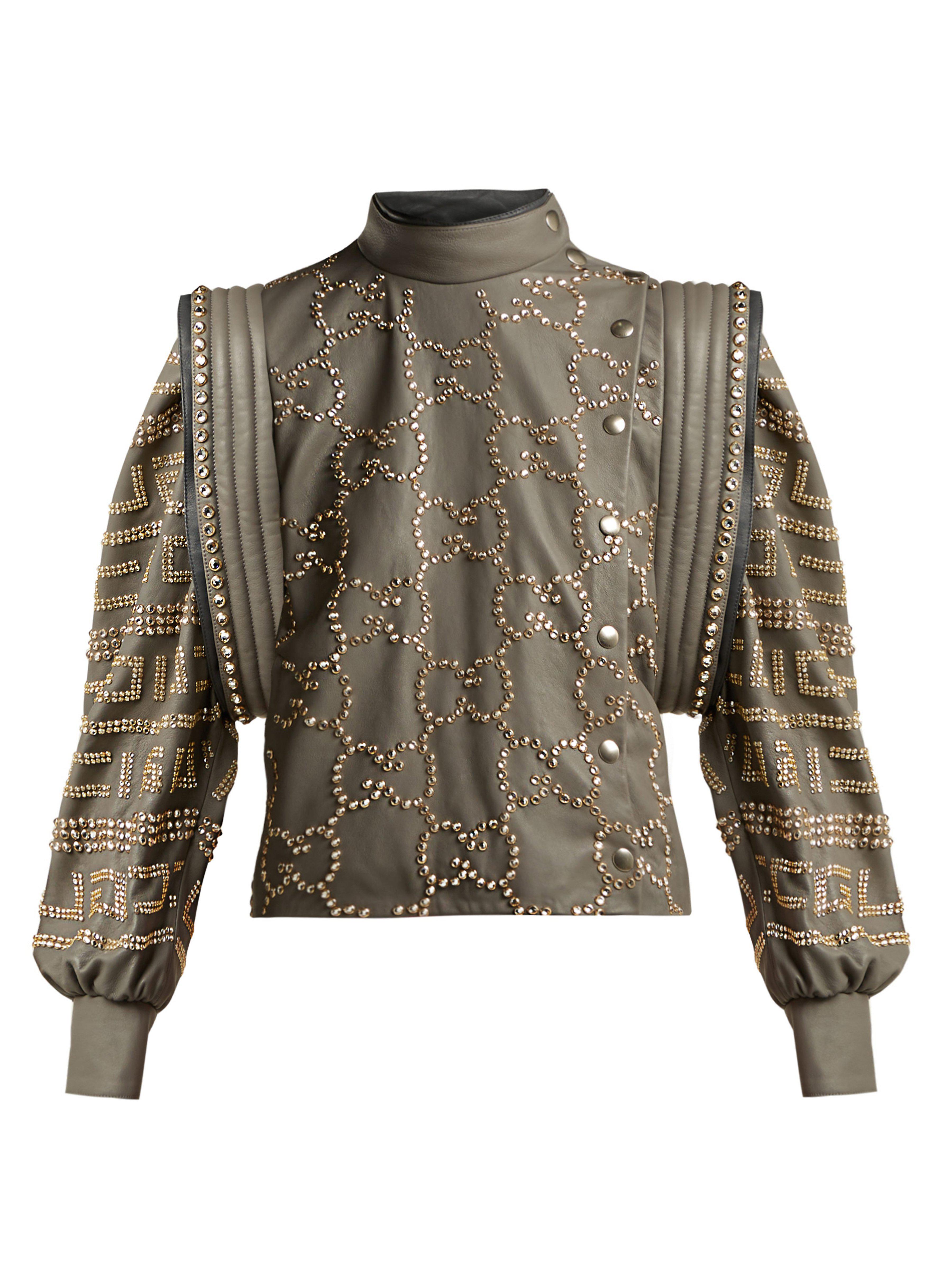 Gucci embellished best sale jacket
