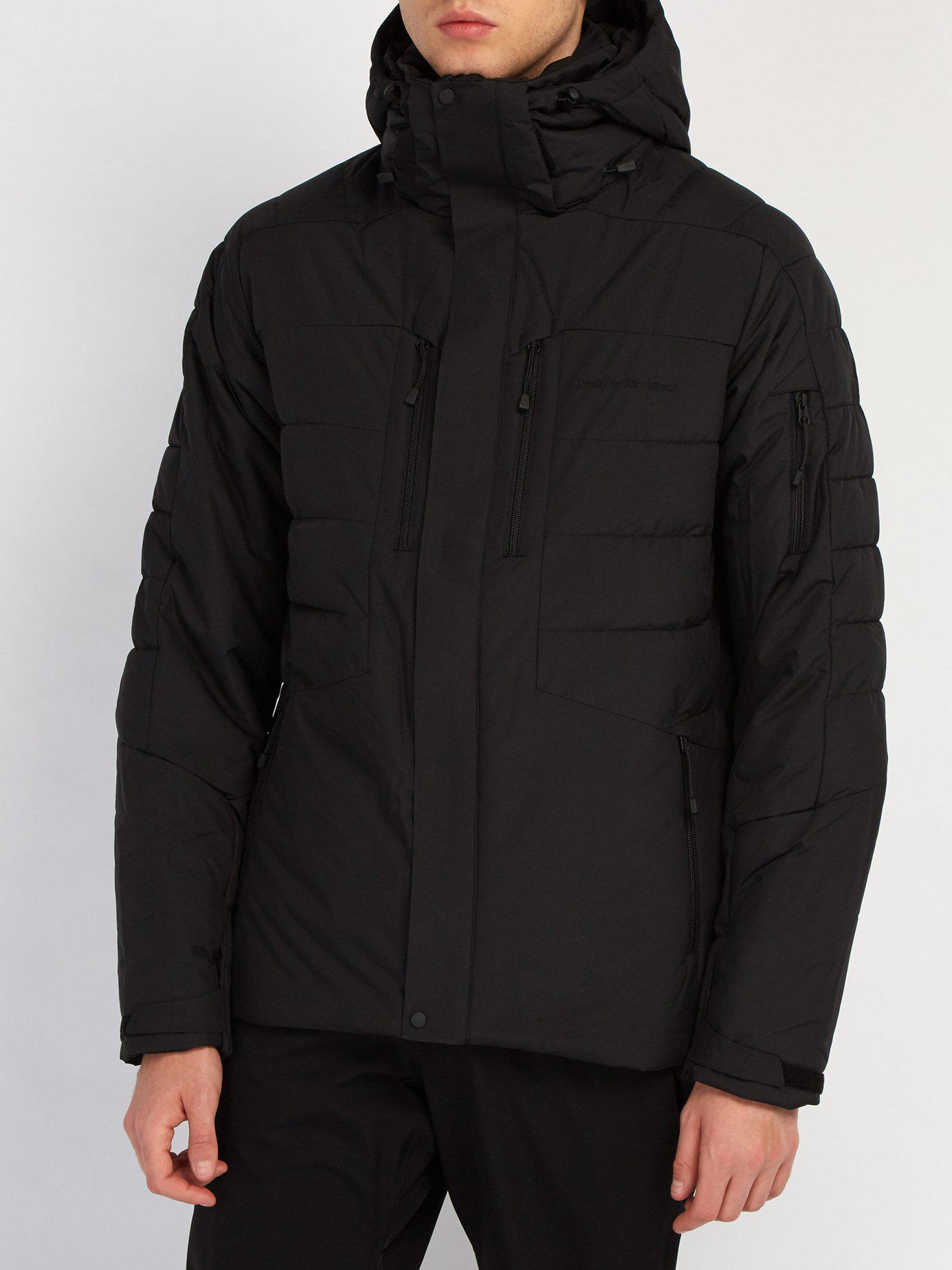 Peak Performance Synthetic Shiga Padded Ski Jacket in Black for ...