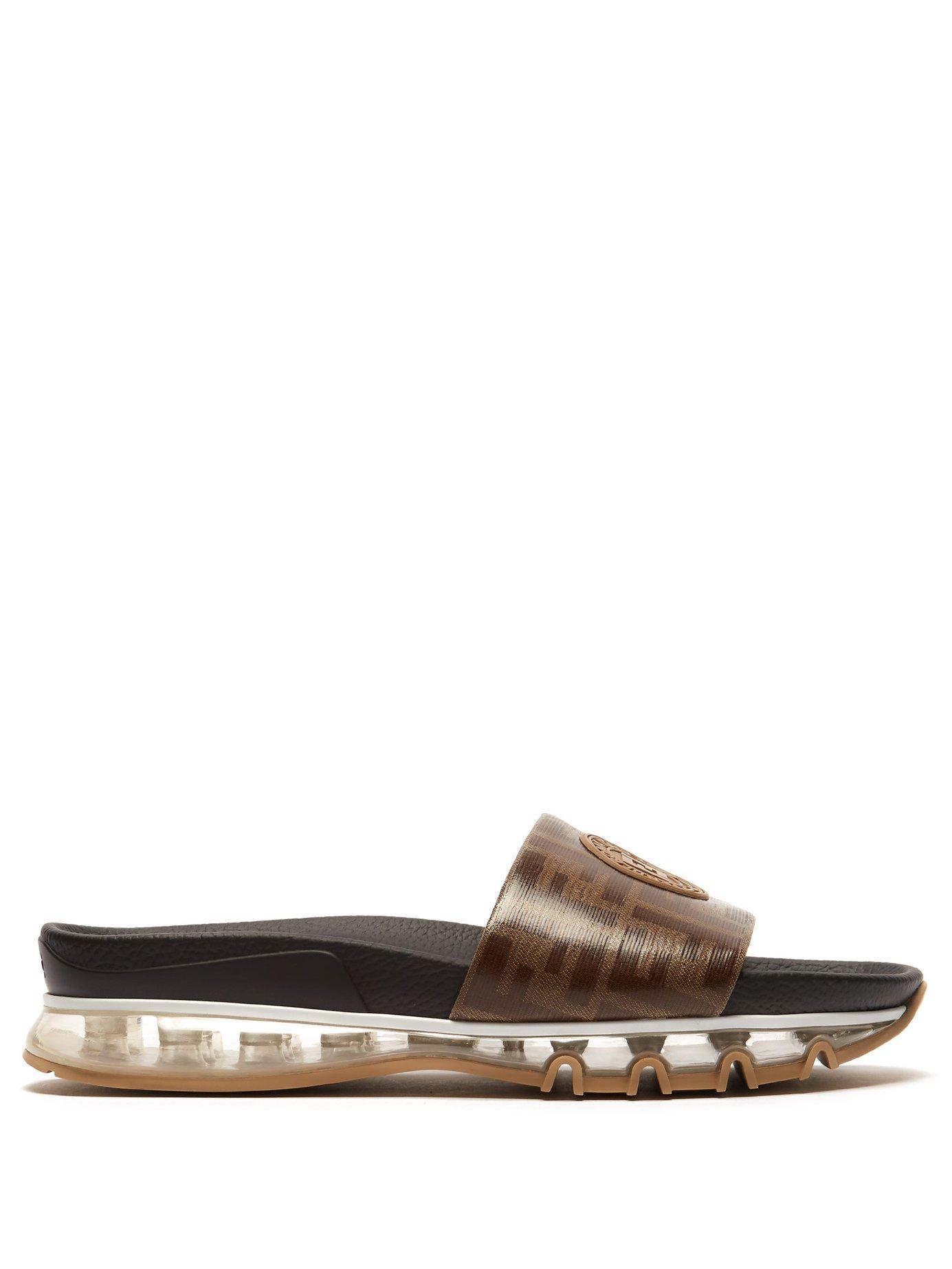 fendi slides white