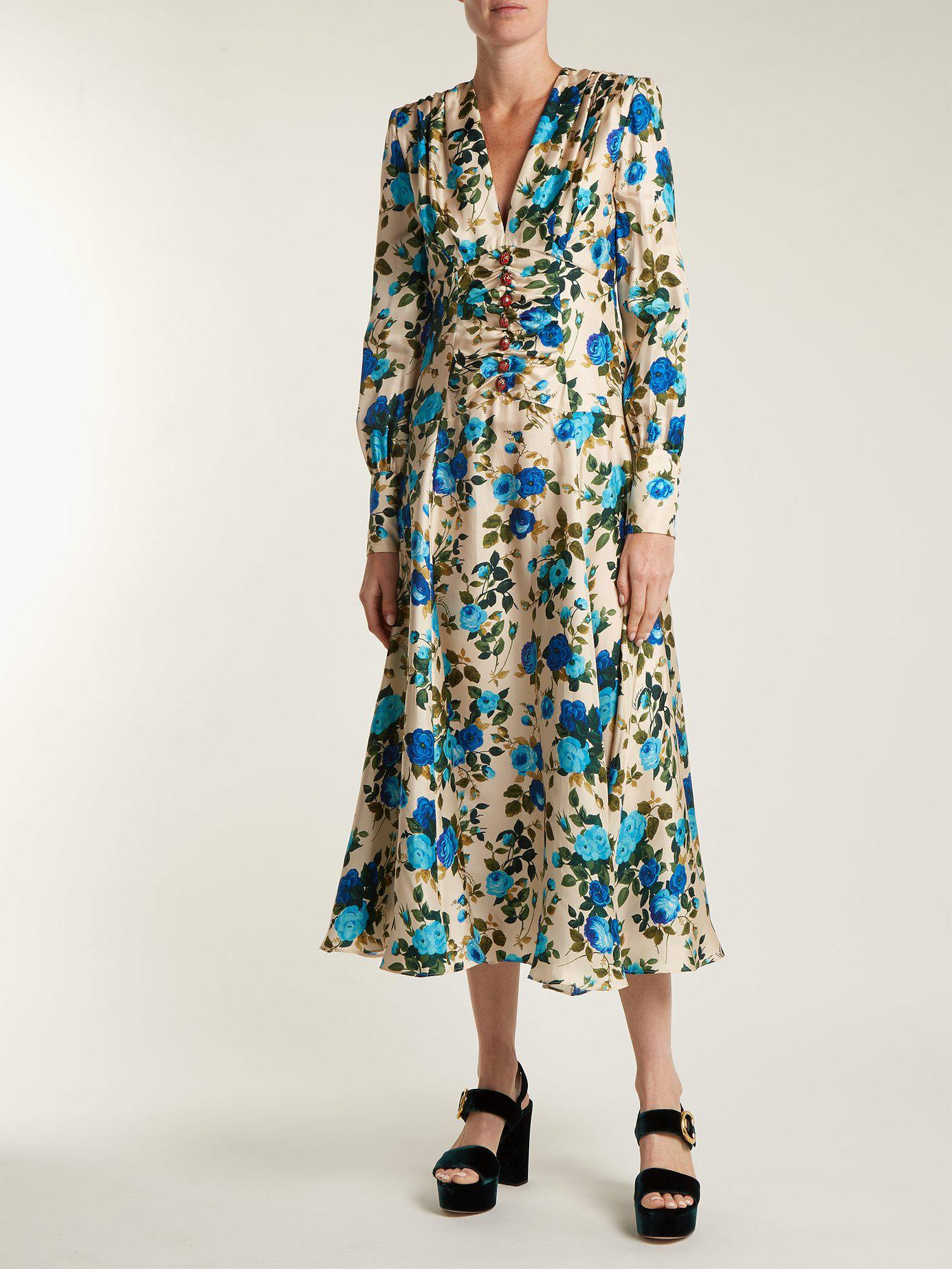gucci midi dress