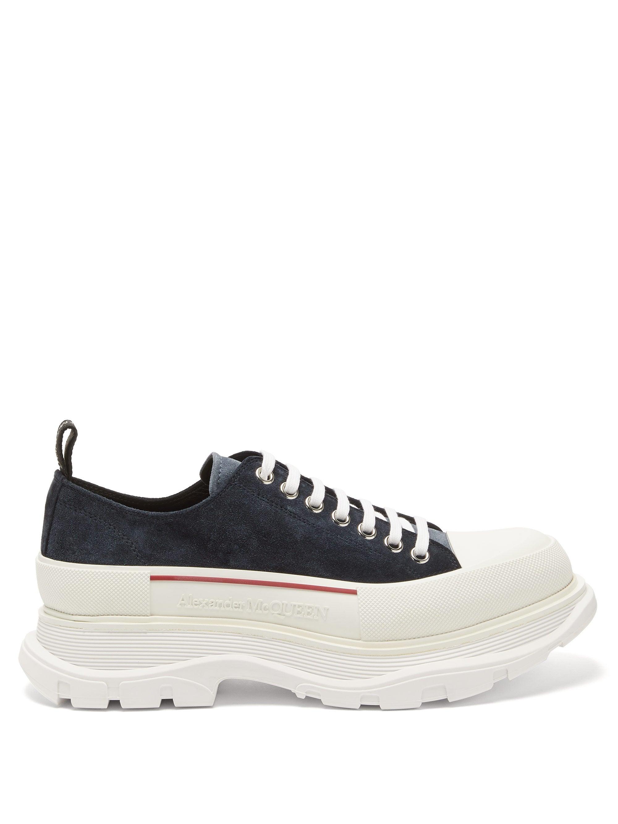 alexander mcqueen platform trainers