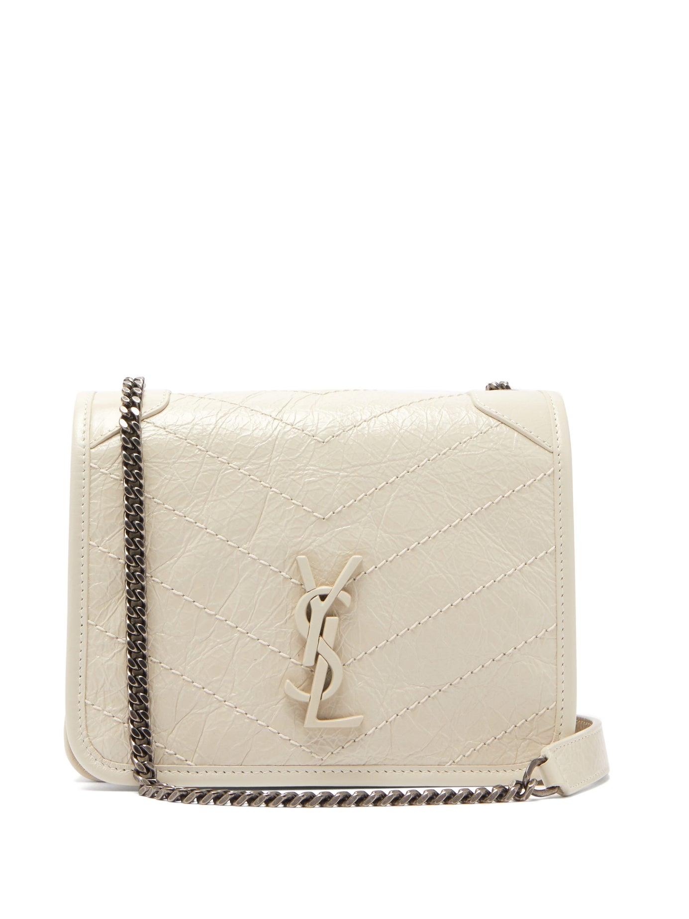 Saint Laurent Niki Baby Quilted Leather Crossbody