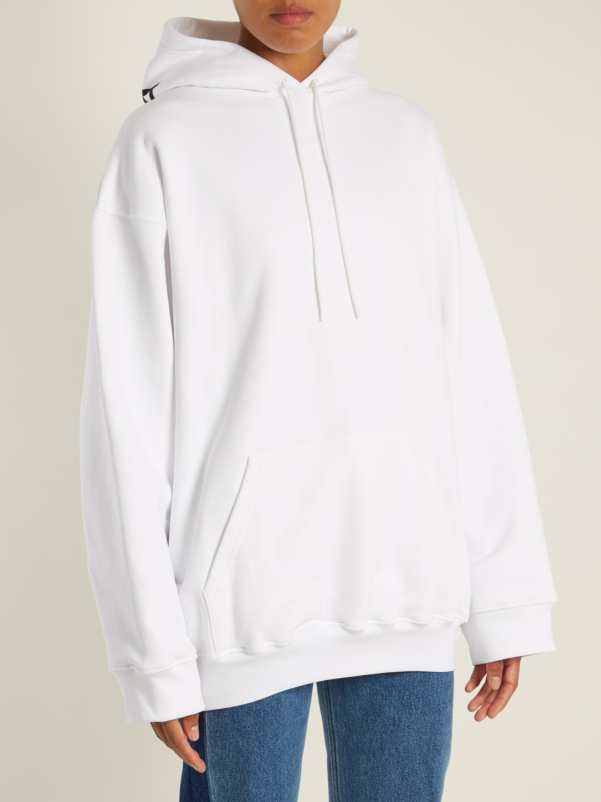 balenciaga sweatsuit white