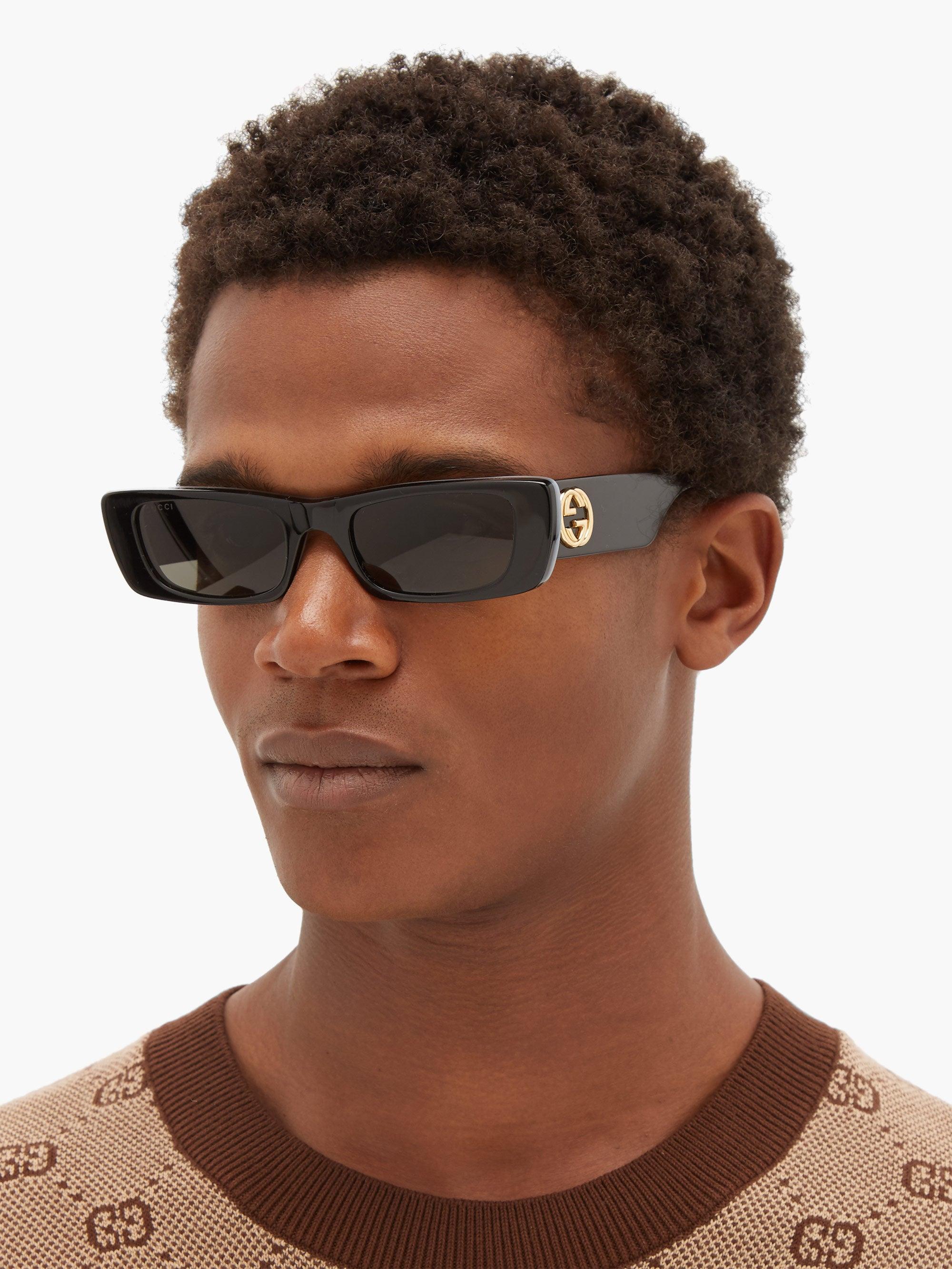 26550円 特別価格 GUCCI Rectangularframe Acetat Sunglasses