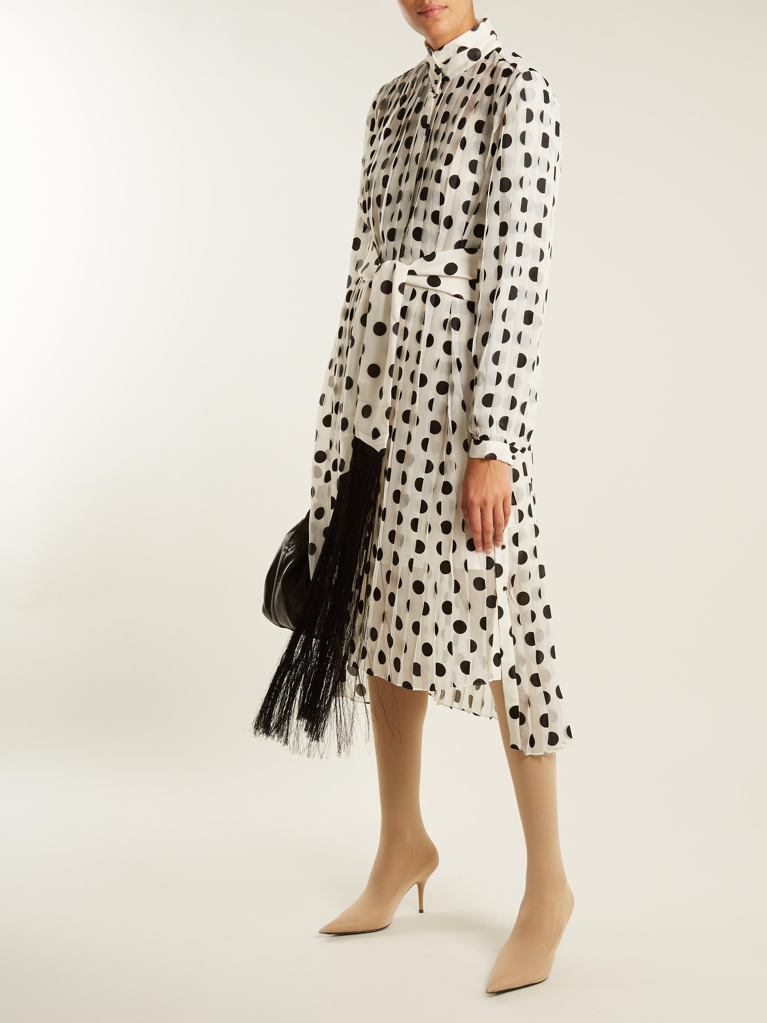 zimmermann black polka dot dress