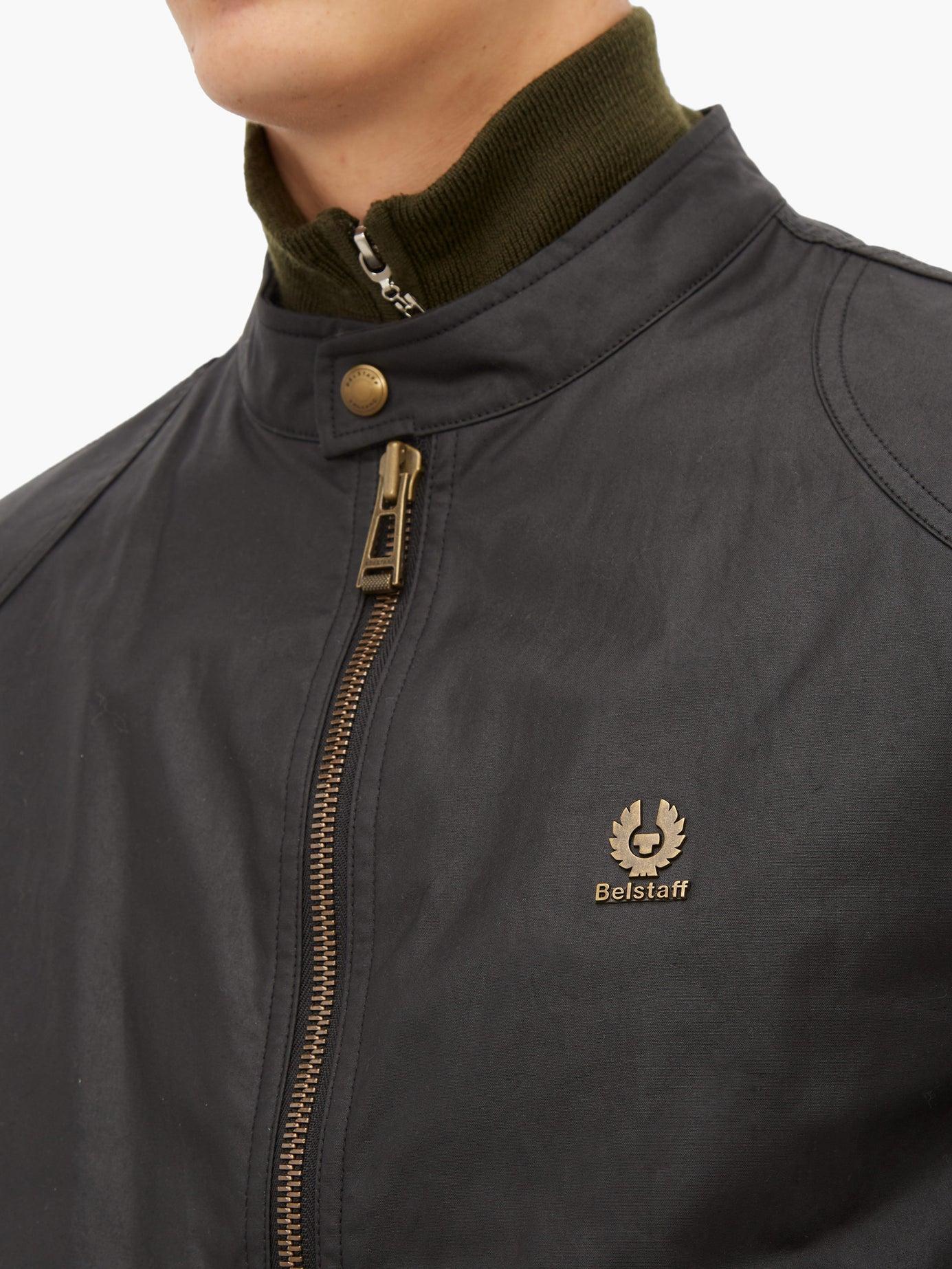 Belstaff Kelland Waxedcotton Short Jacket in Black for Men Lyst