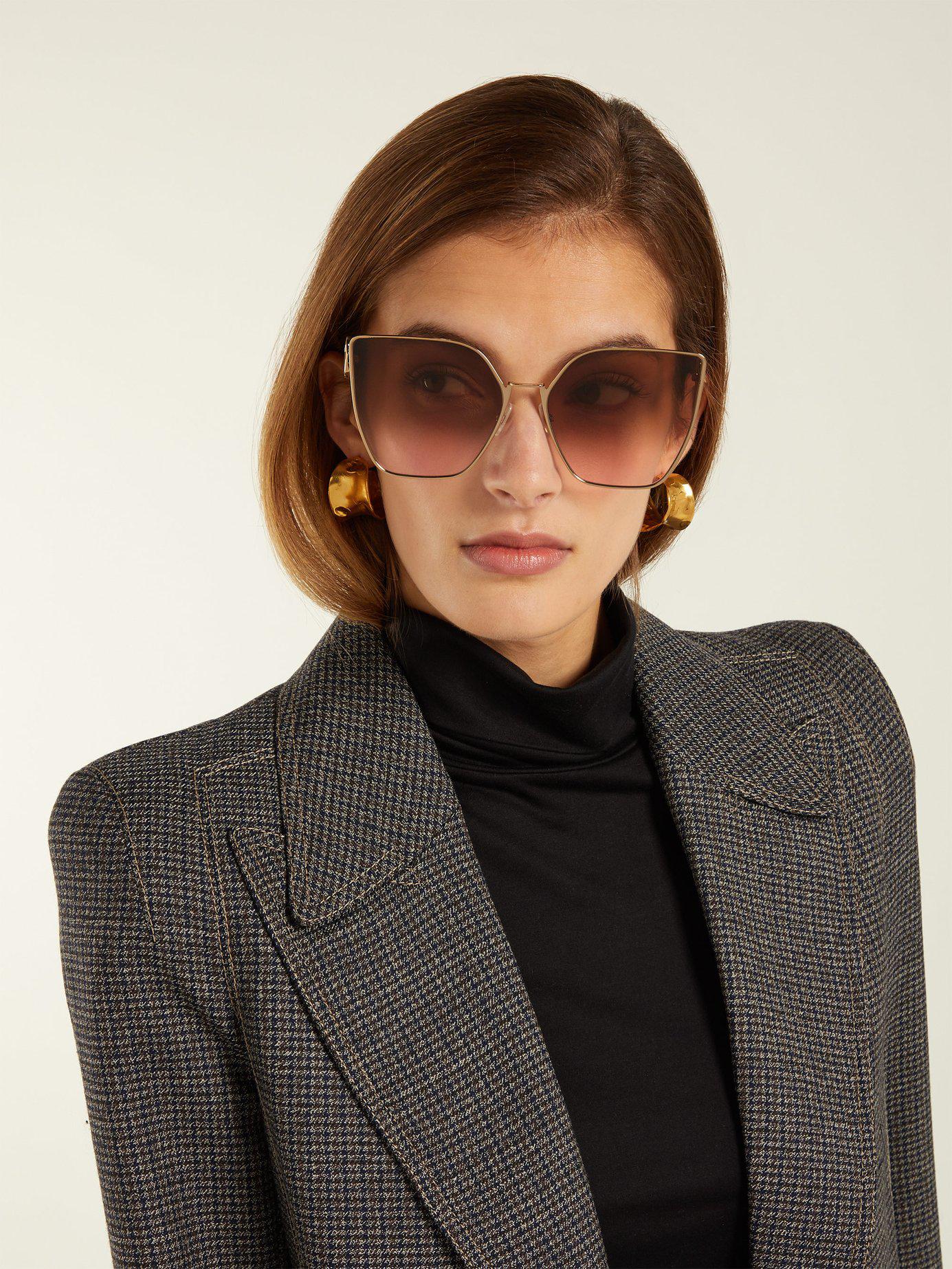 fendi signature f sunglasses