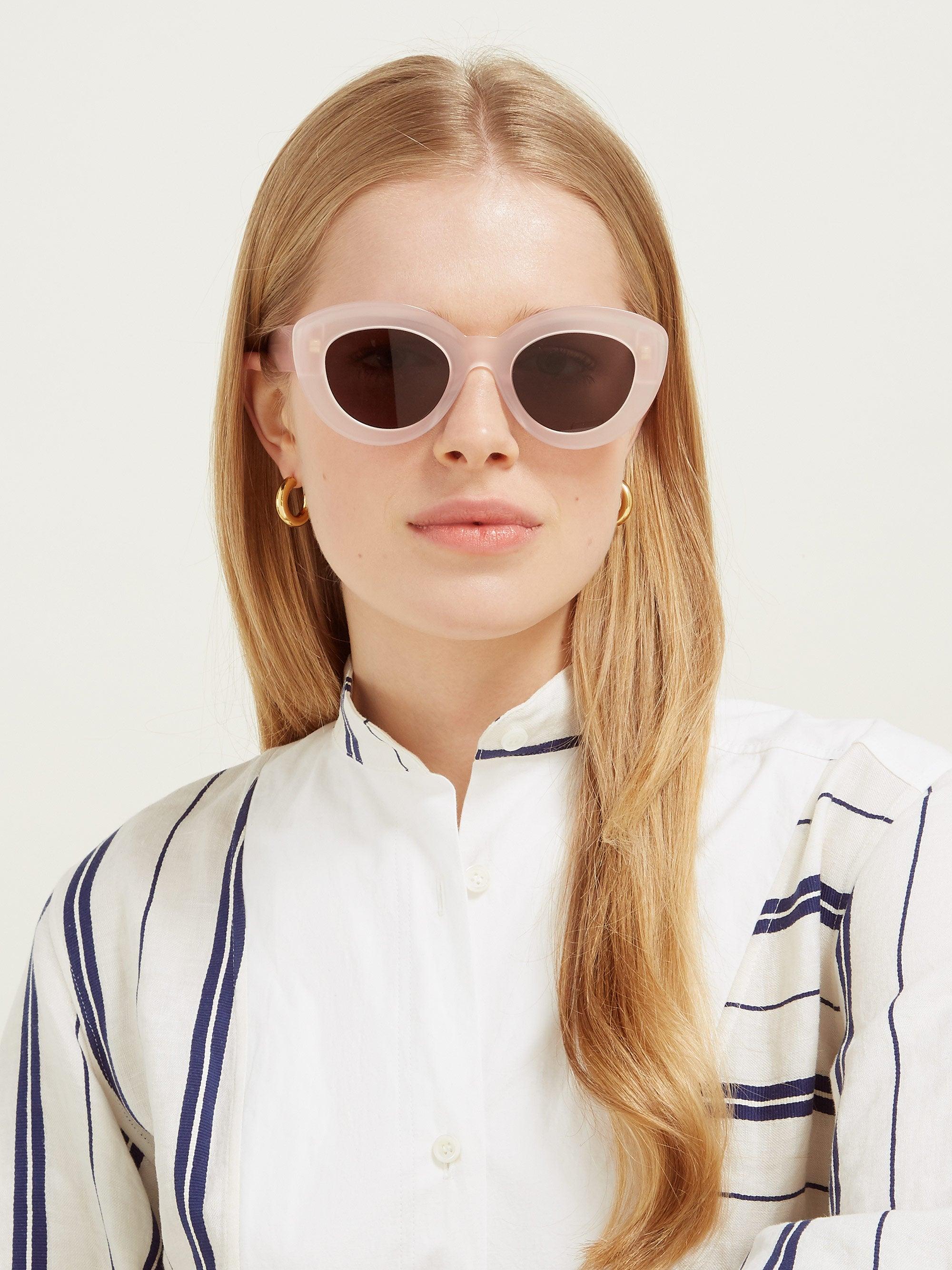 loewe butterfly sunglasses