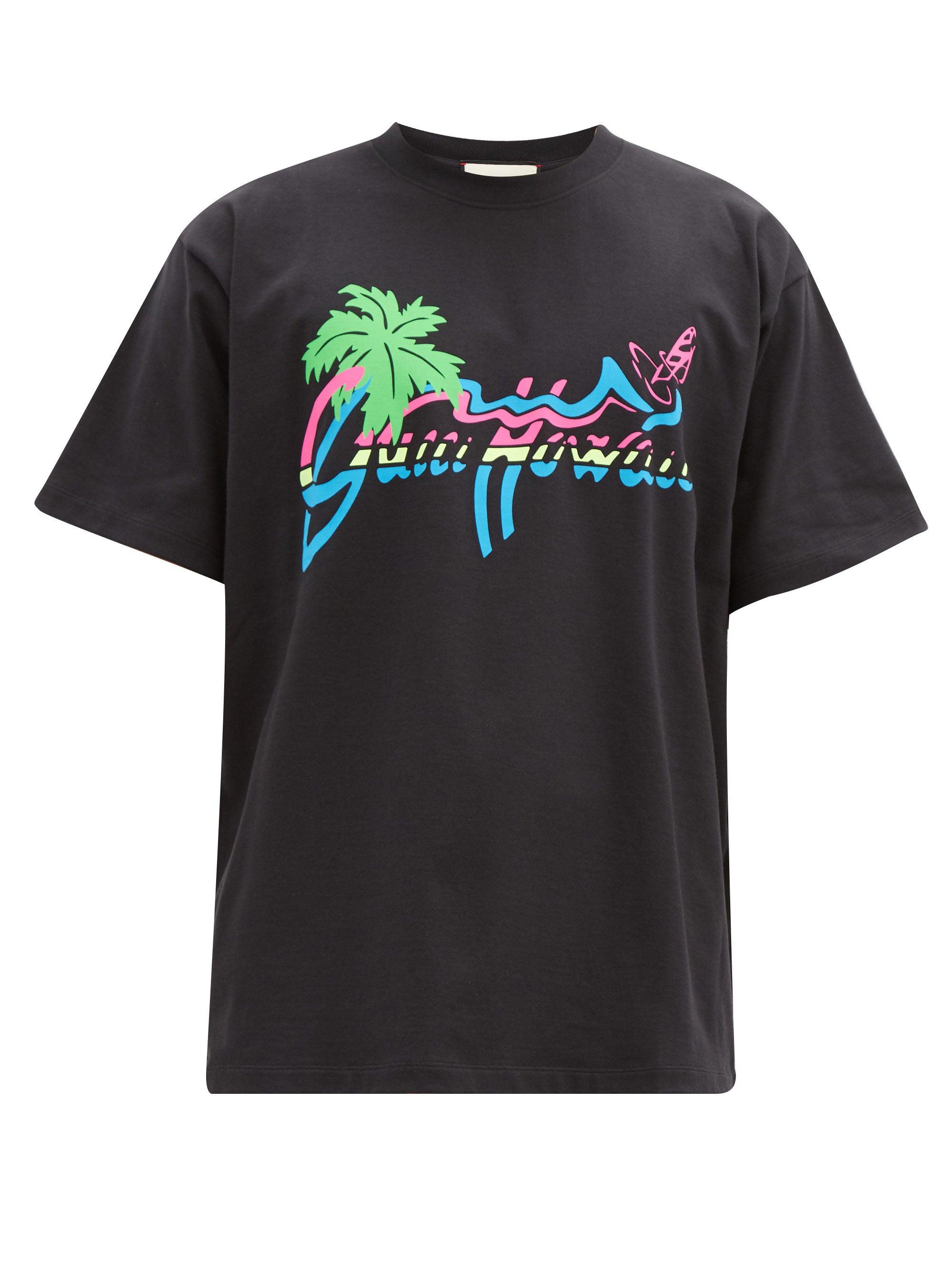 gucci hawaiian t shirt