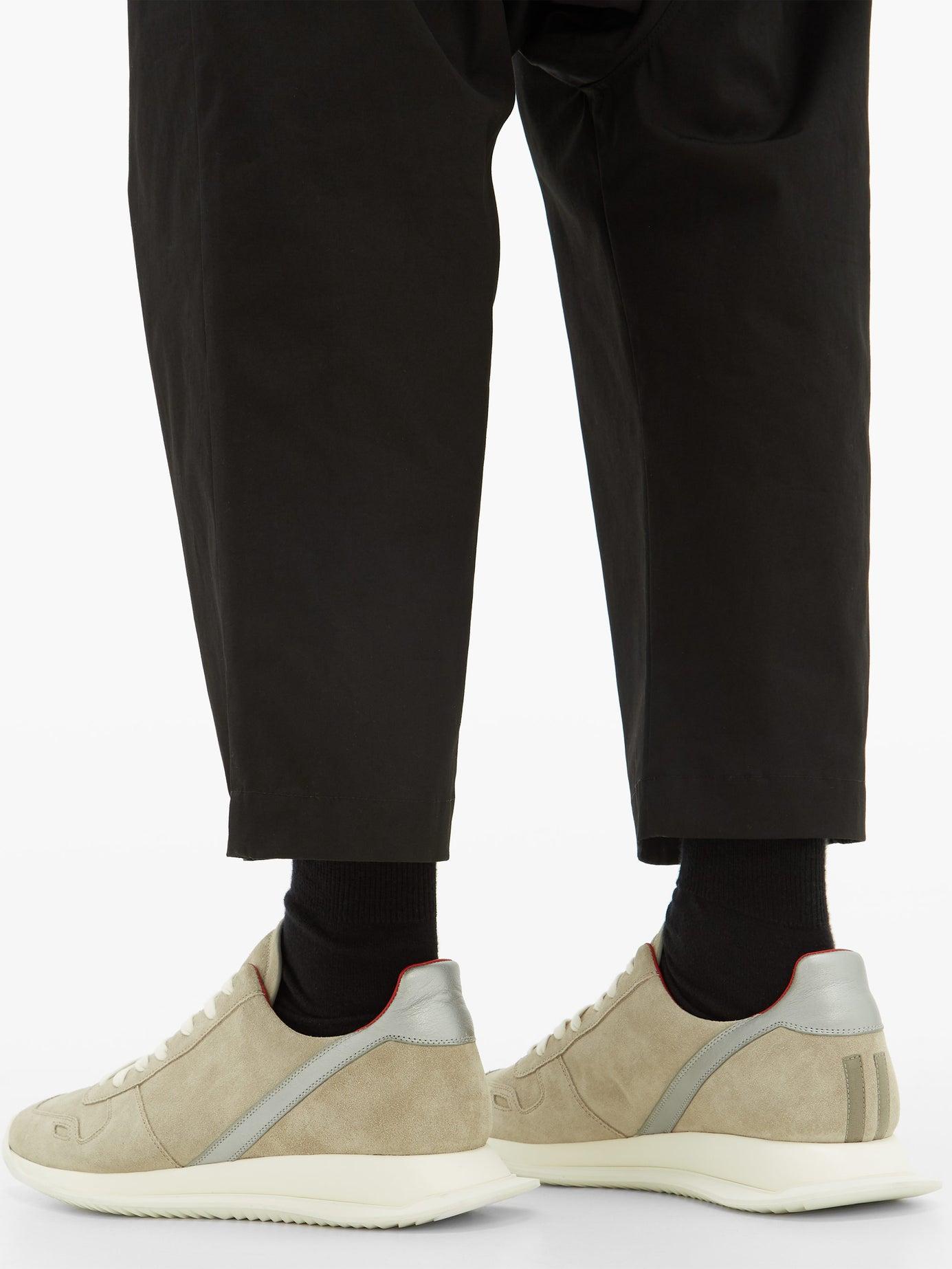 rick owens runner suede