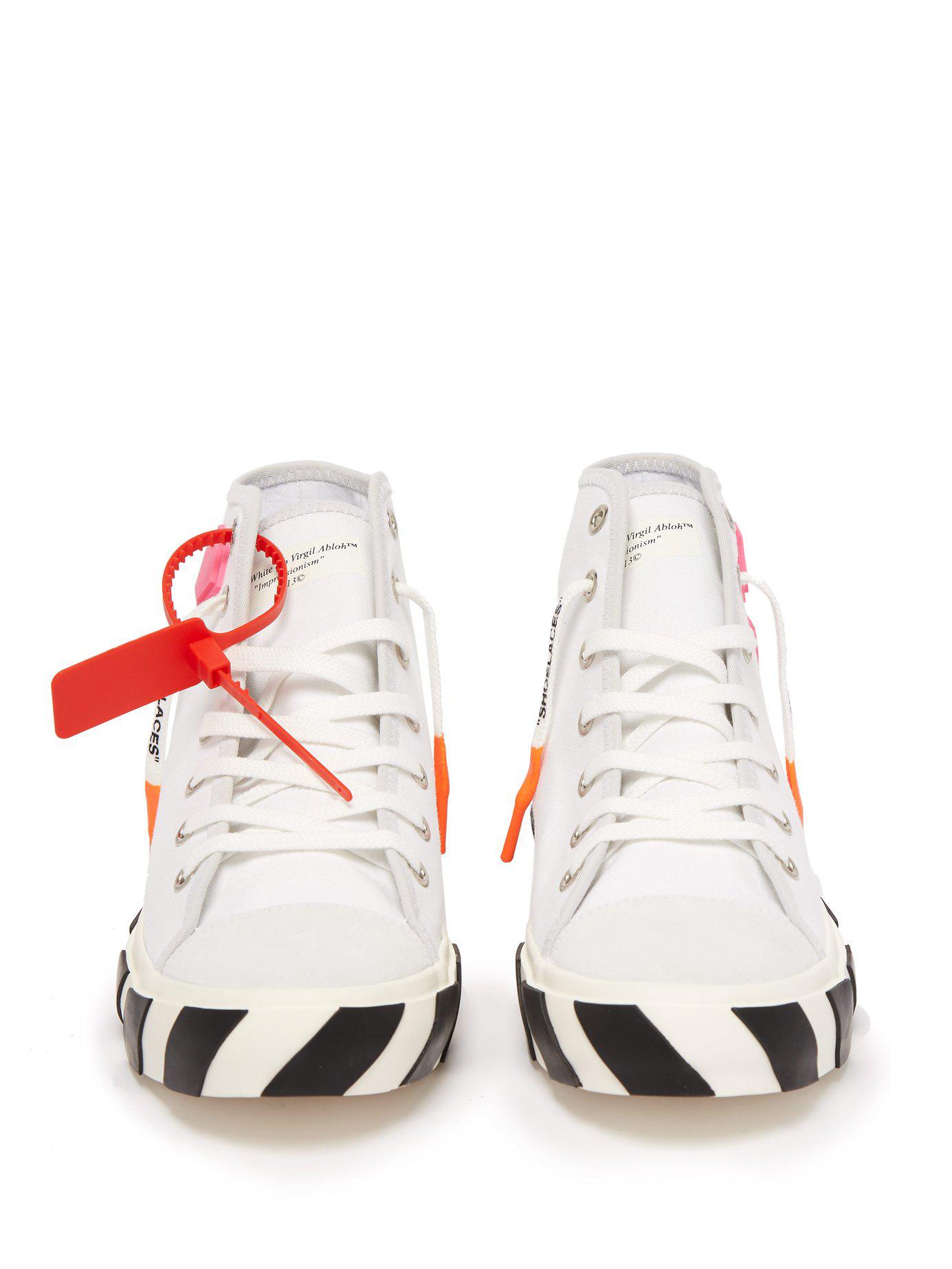 nike high top off white