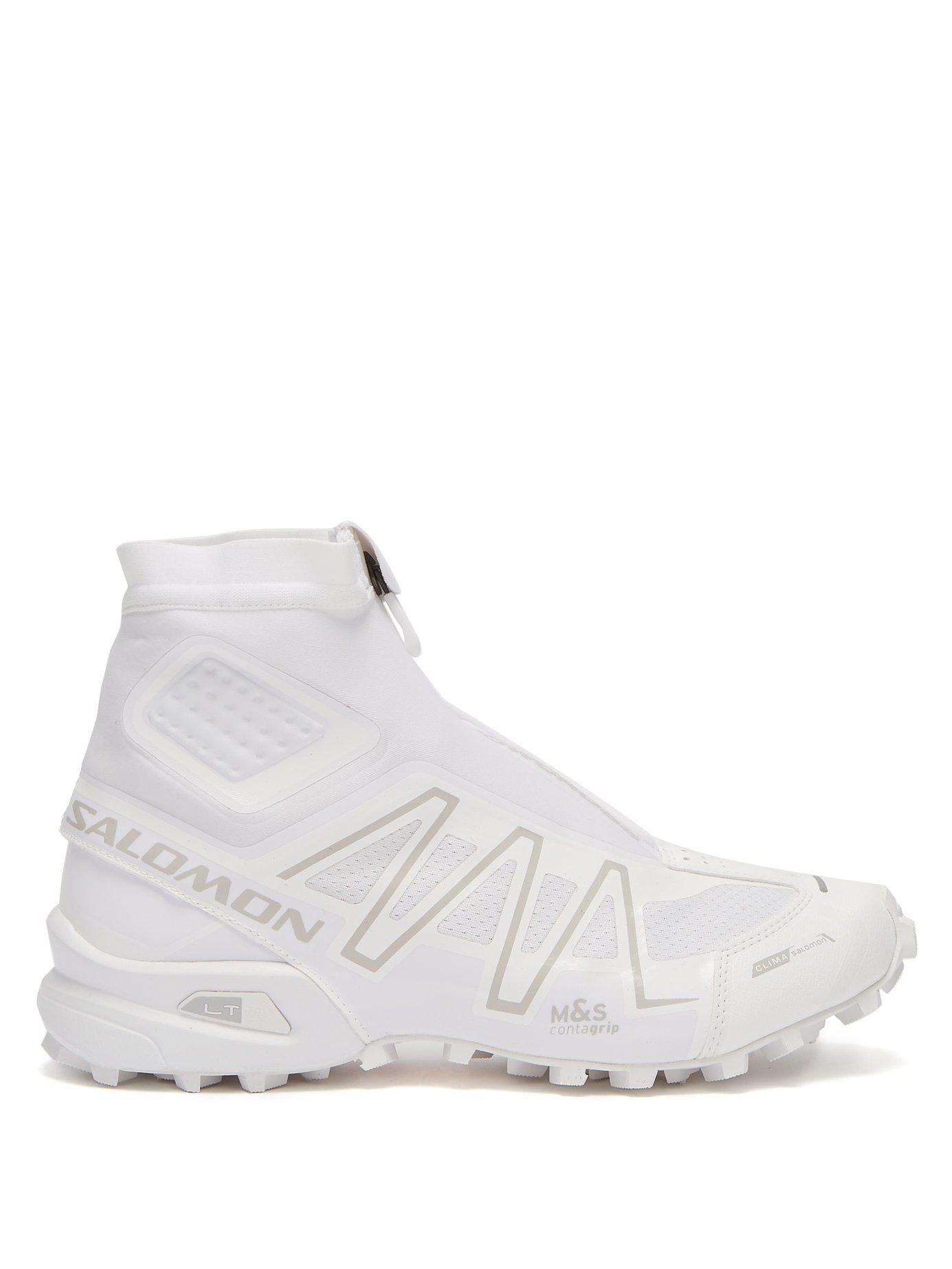 Yves Salomon Synthetic S/lab Snowcross Adv Trainers in White for Men | Lyst