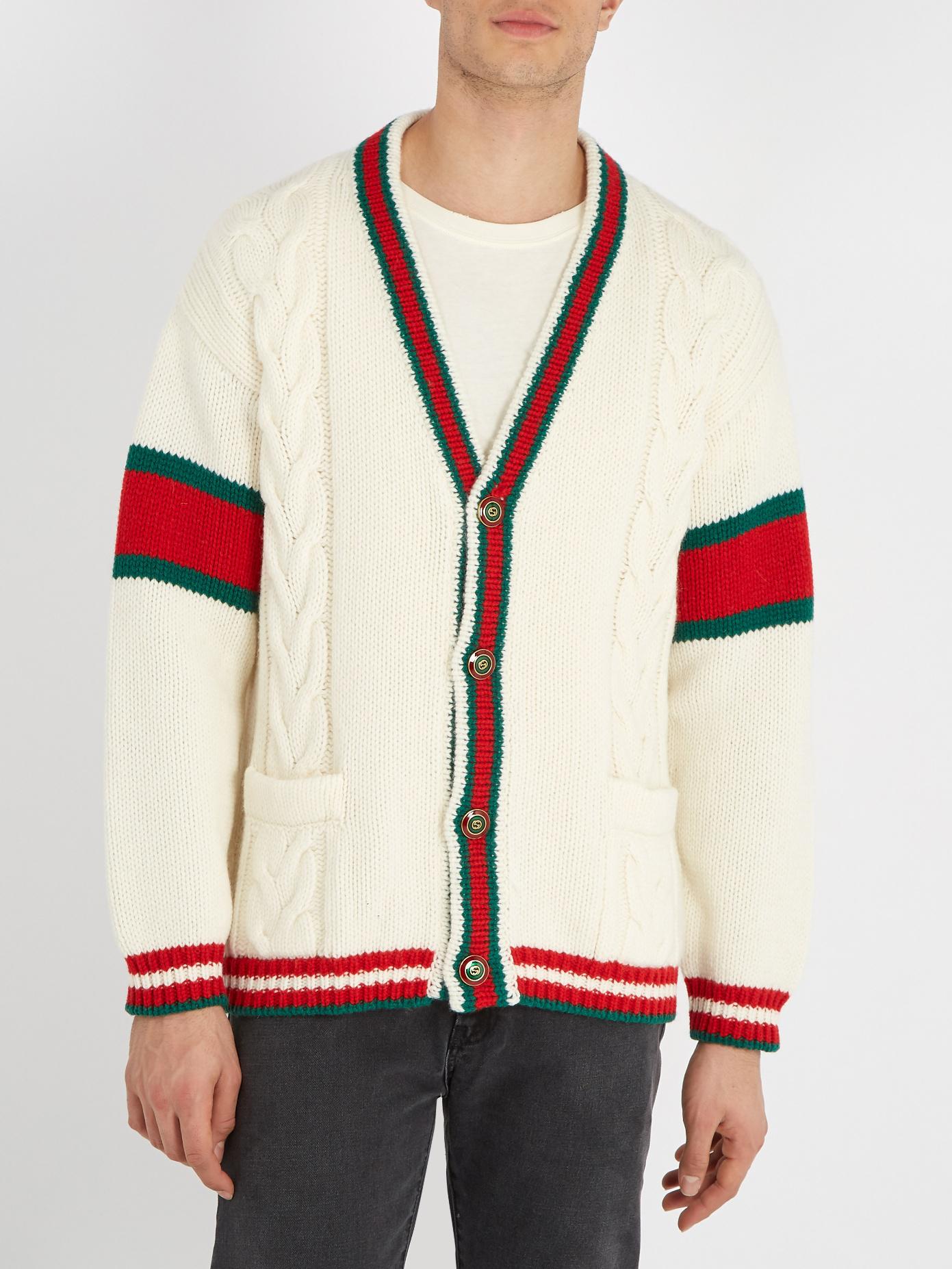 Gucci clearance knit cardigan