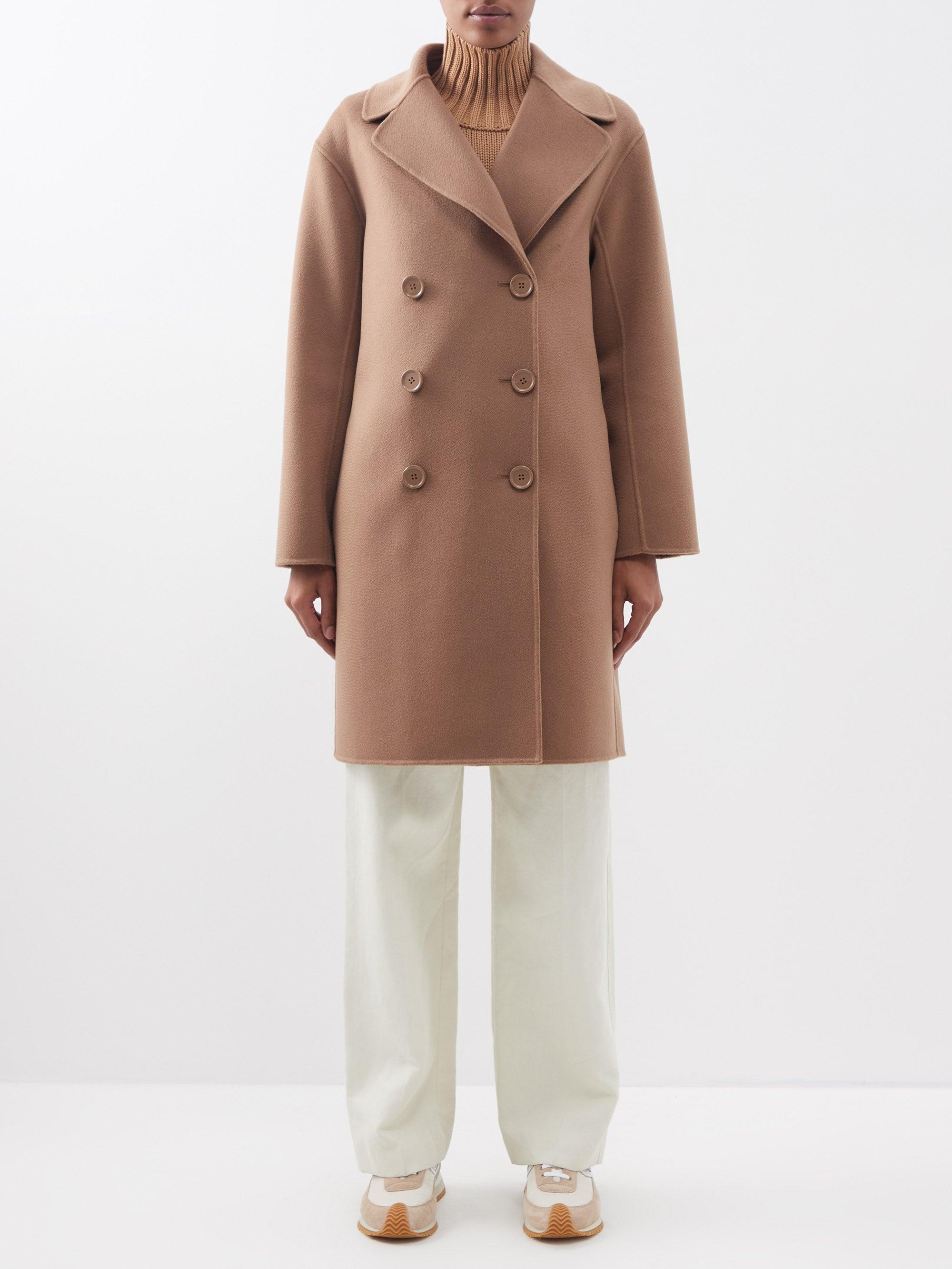 Max Mara Cabi Coat in Brown | Lyst