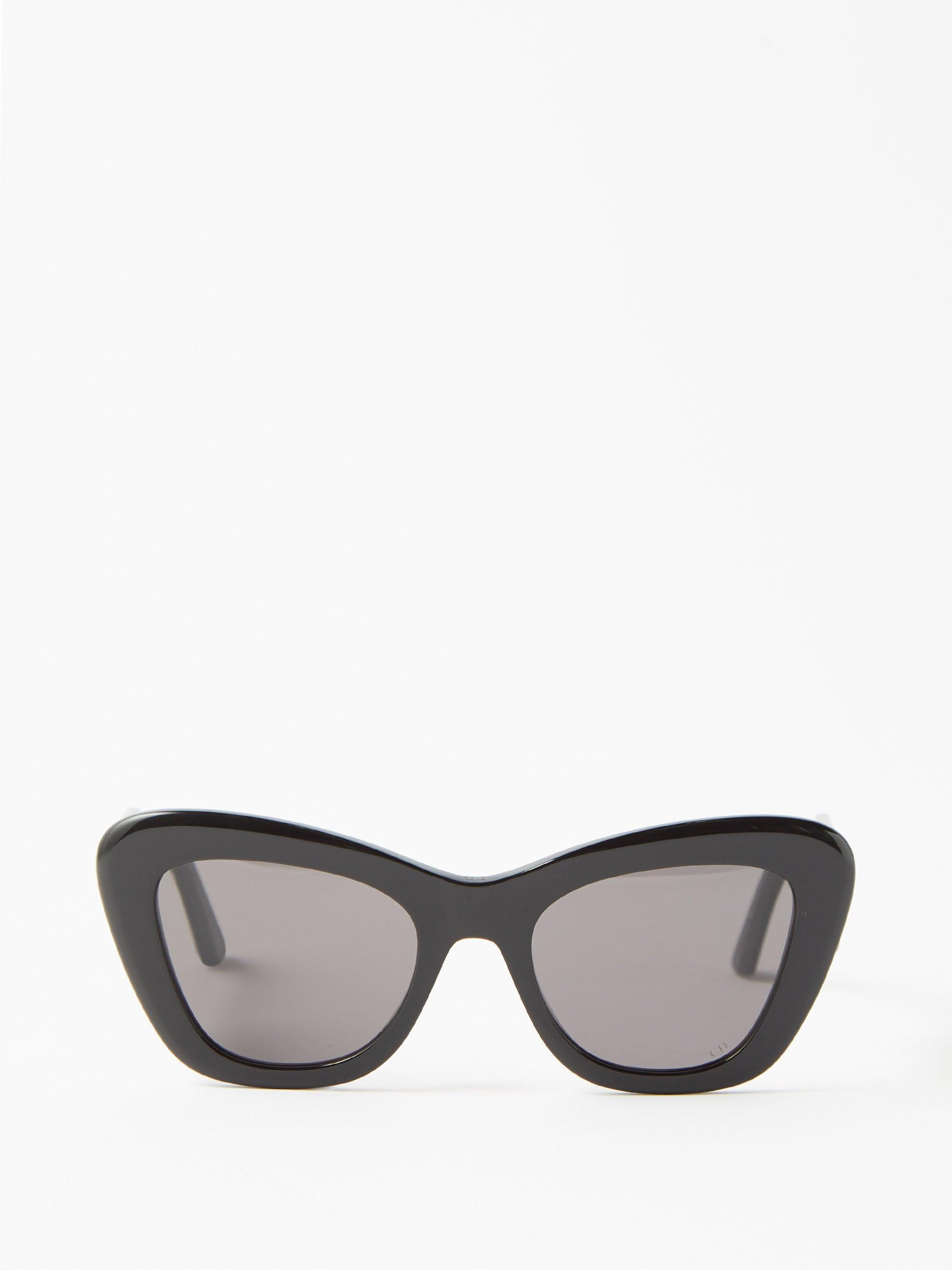 Dior Bobby Cat-eye Acetate Sunglasses in Black | Lyst Canada