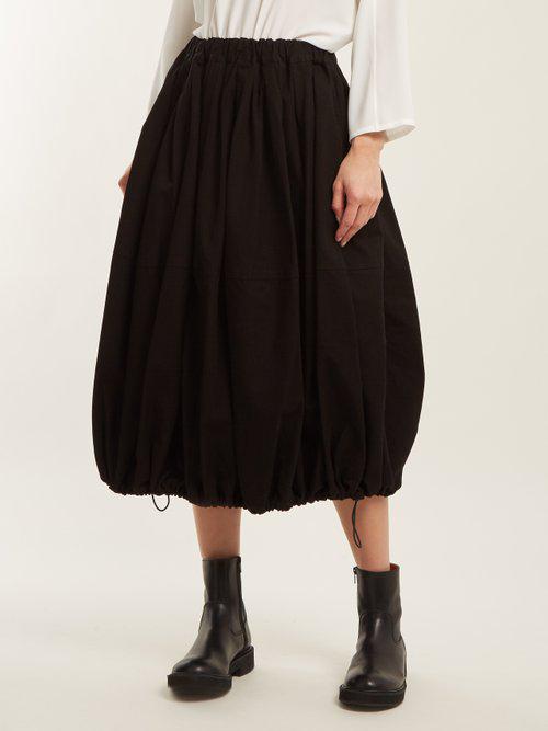 Junya Watanabe X Commes Des Garçons Cotton Balloon Skirt in Black - Lyst