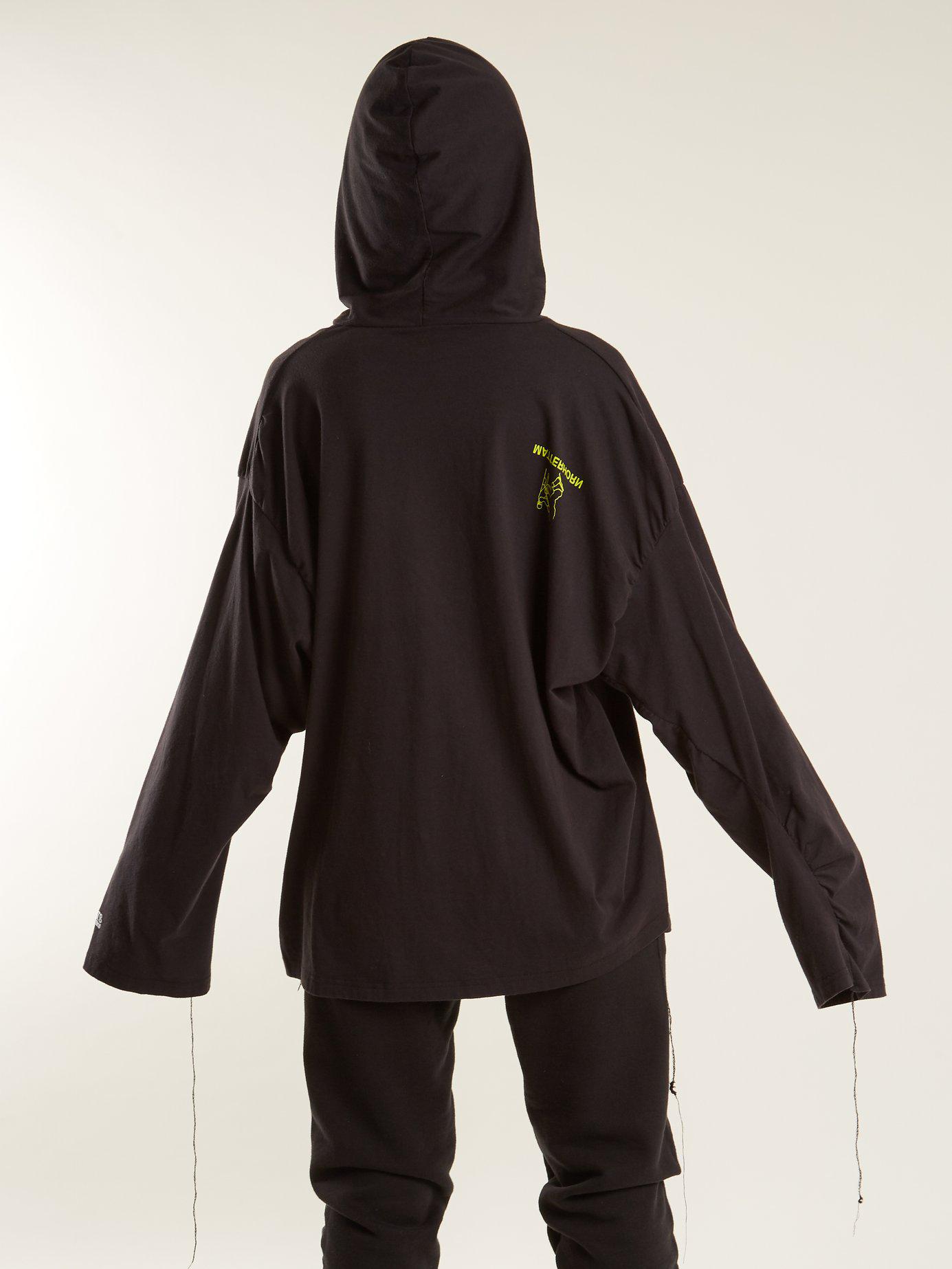 vetements matterhorn hoodie
