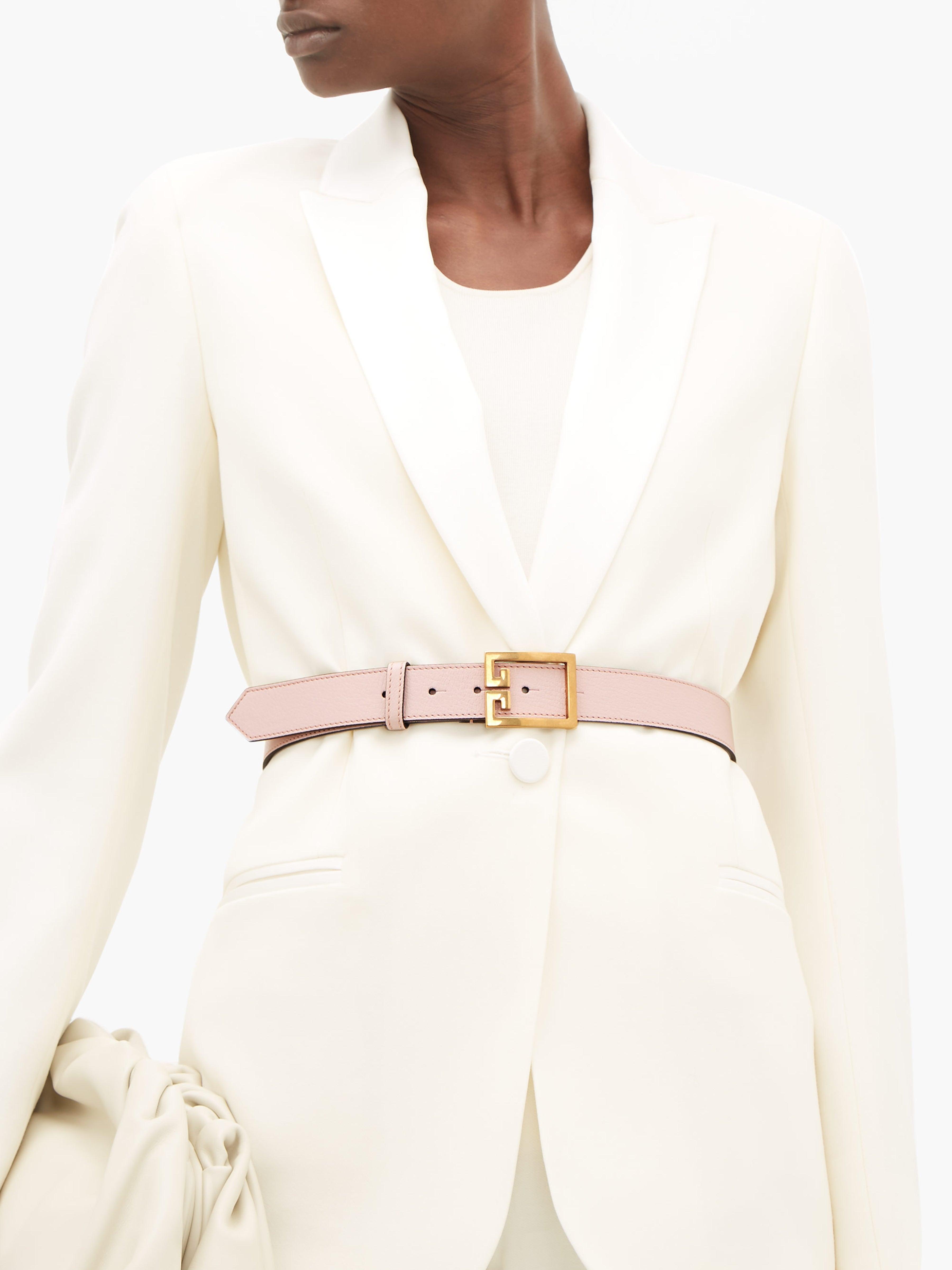 givenchy double g belt